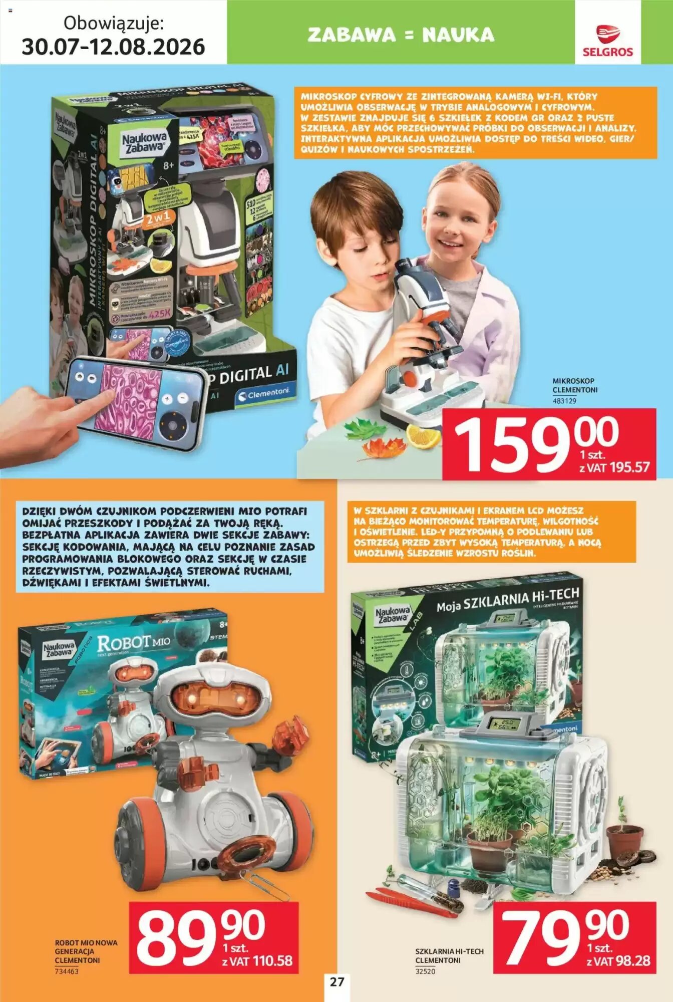 Gazetka promocyjna Selgros  ważna od 30.07.2026 - Strona 27.
