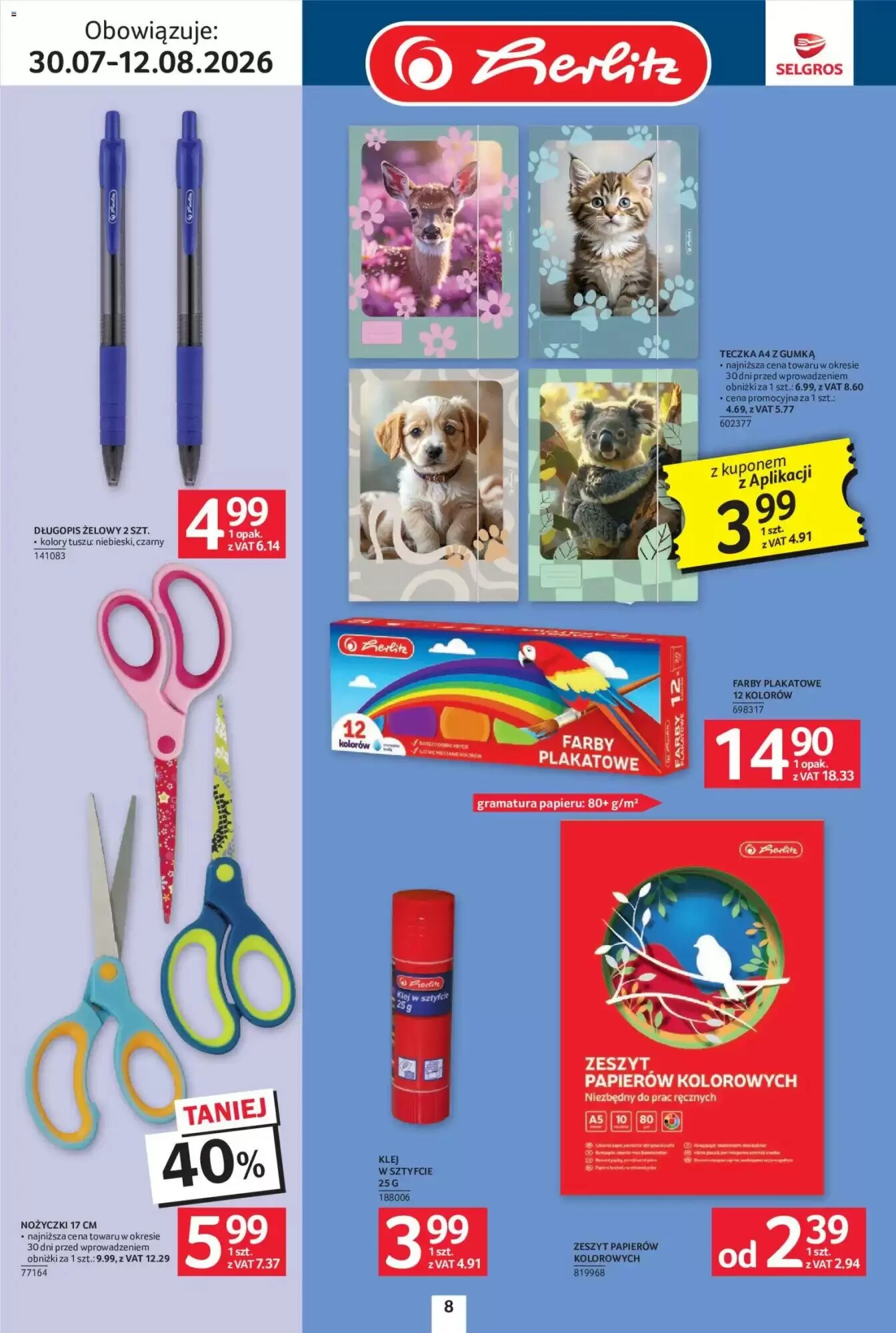 Gazetka promocyjna Selgros  ważna od 30.07.2026 - Strona 8.