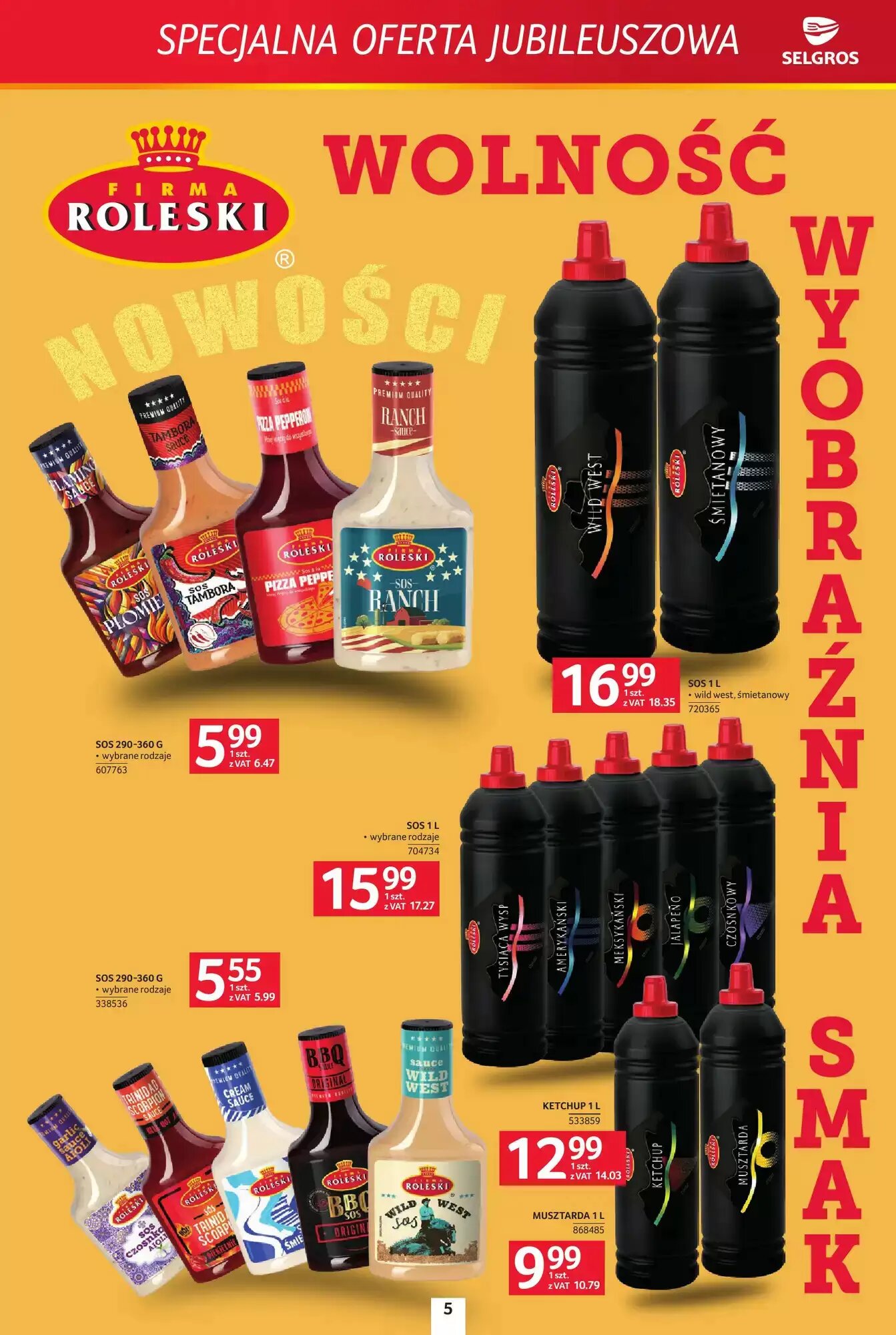 Gazetka promocyjna Selgros  ważna od 30.07.2026 - Strona 5.
