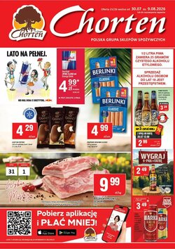 Gazetka promocyjna Chorten ważna od 30.07.2026