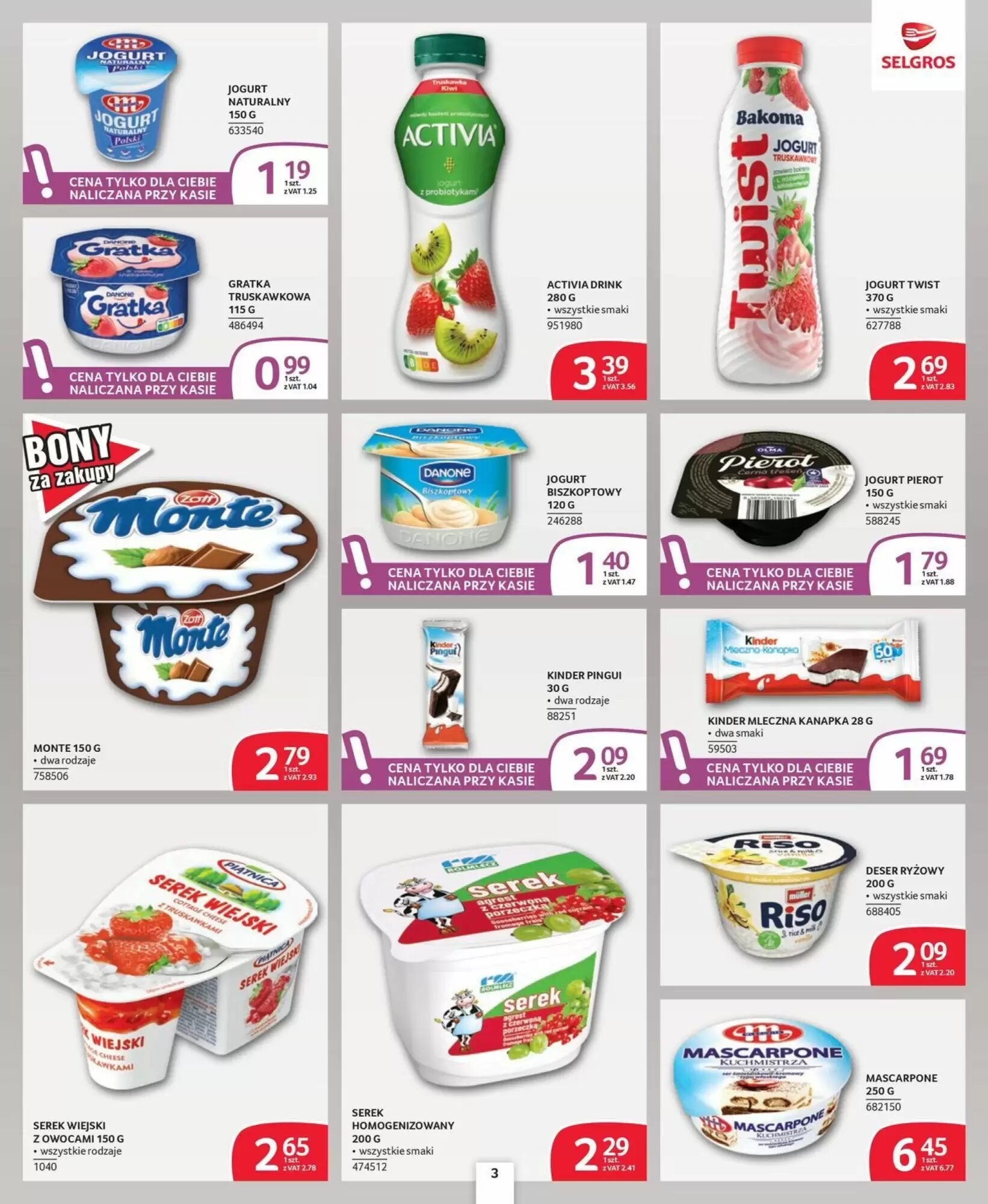 Gazetka promocyjna Selgros  ważna od 30.07.2026 - Strona 3.