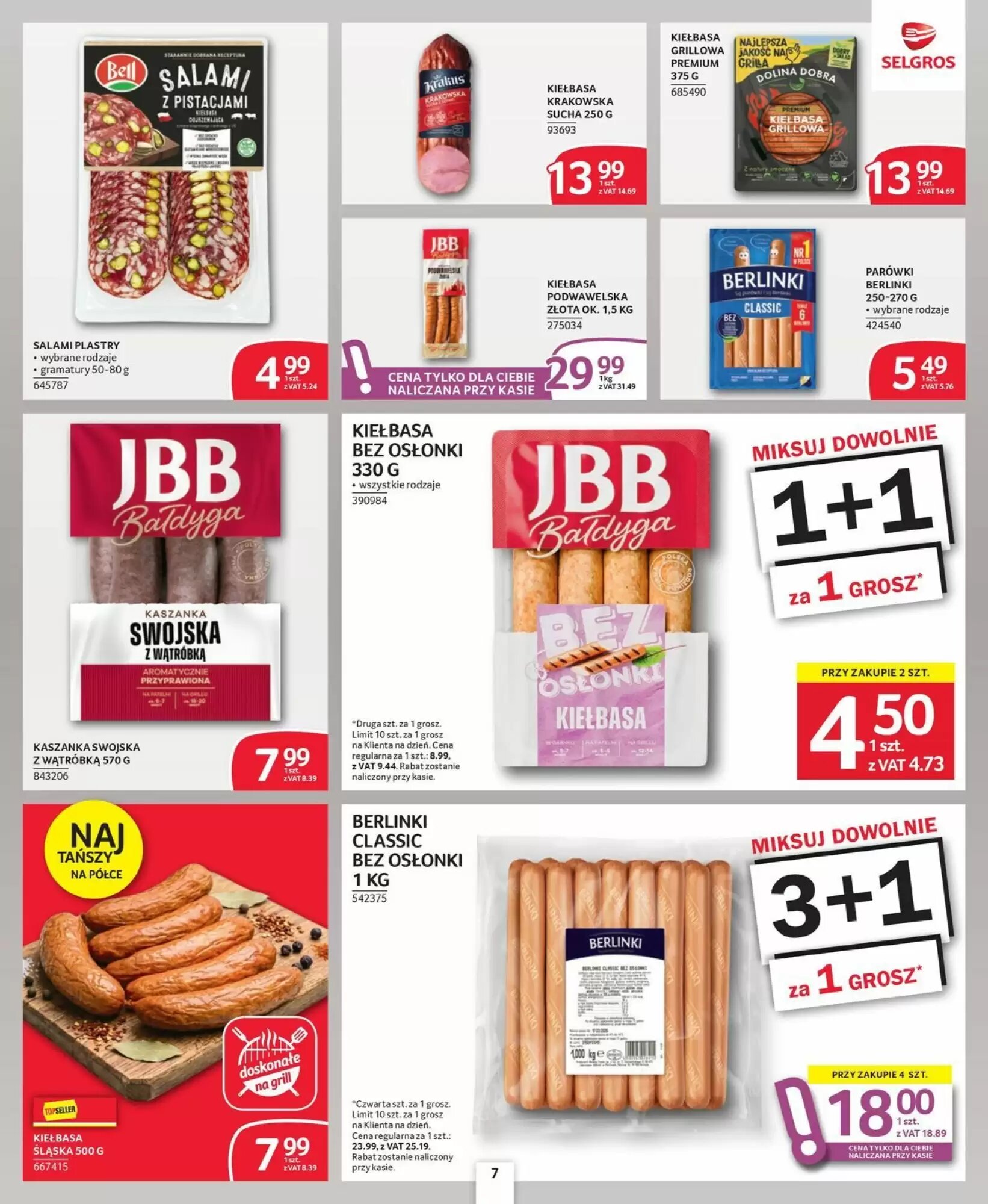 Gazetka promocyjna Selgros  ważna od 30.07.2026 - Strona 7.