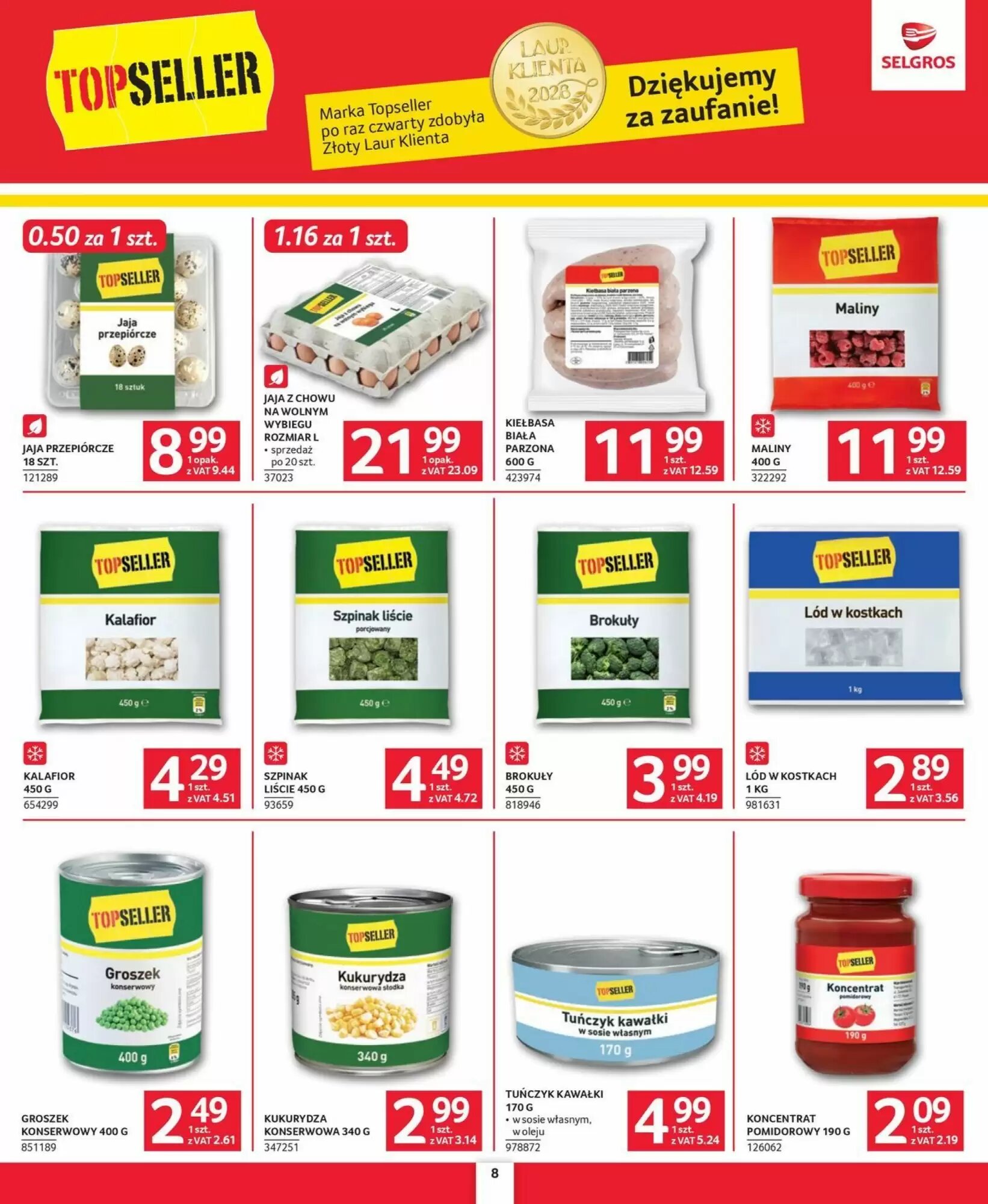 Gazetka promocyjna Selgros  ważna od 30.07.2026 - Strona 8.