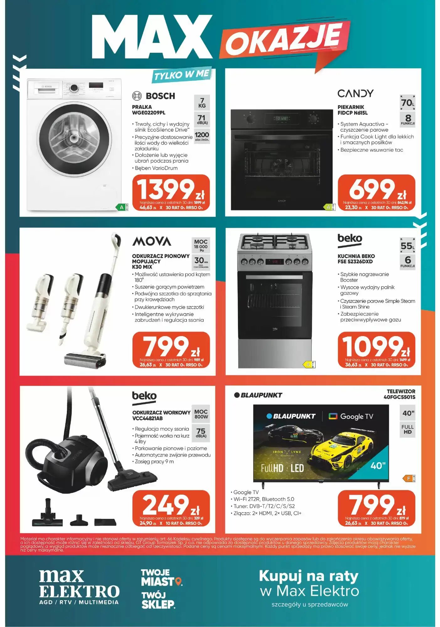 Gazetka promocyjna Max Elektro  ważna od 30.07.2026 - Strona 12.