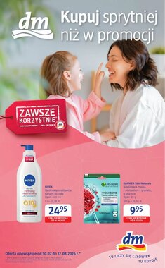 Gazetka promocyjna dm drogerie markt ważna od 30.07.2026