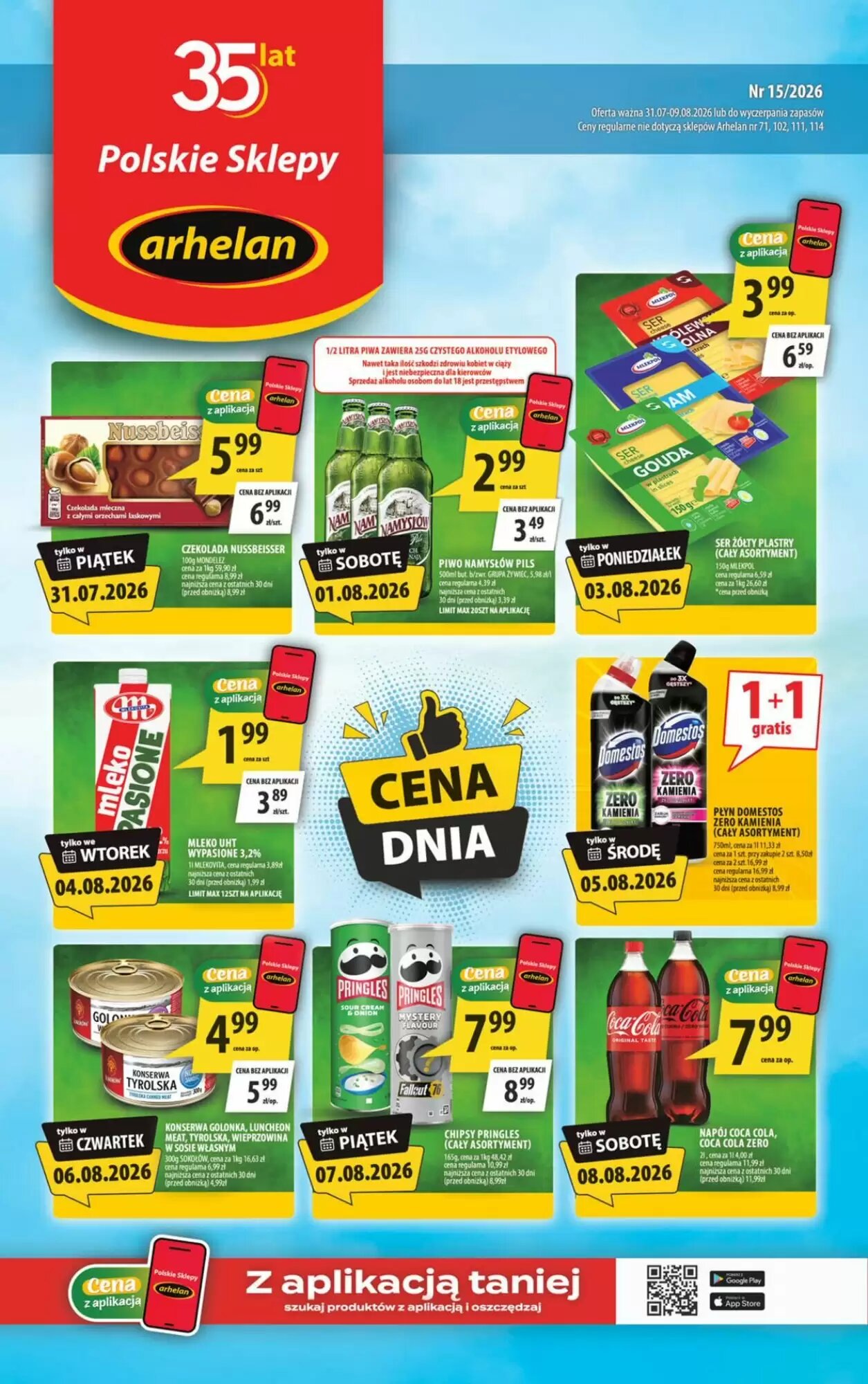 Gazetka promocyjna Arhelan ważna od 31.07.2026 - Strona 1.