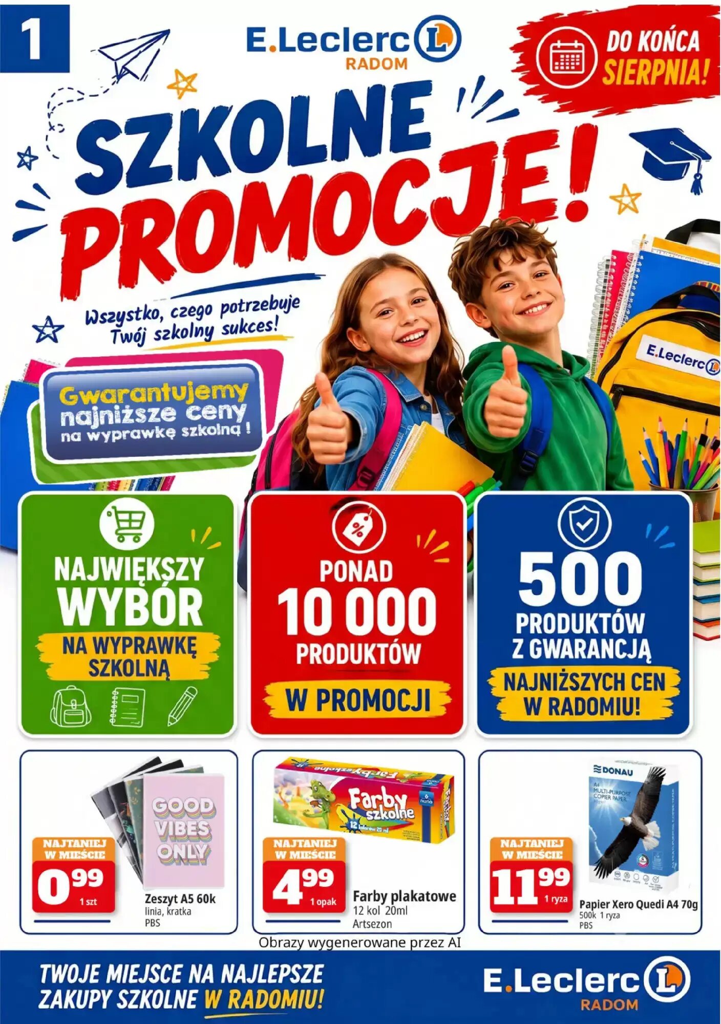 Gazetka promocyjna E.Leclerc ważna od 31.07.2026 - Strona 1.