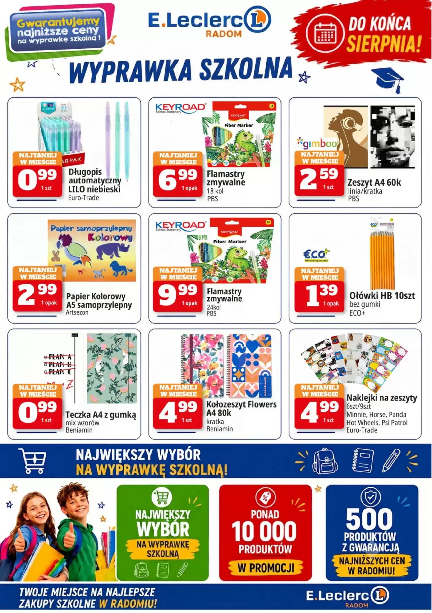 Gazetka promocyjna E.Leclerc  ważna od 31.07.2026 - Strona 6.