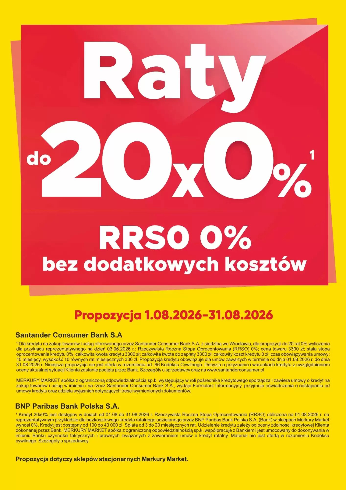 Gazetka promocyjna Merkury Market  ważna od 01.08.2026 - Strona 20.