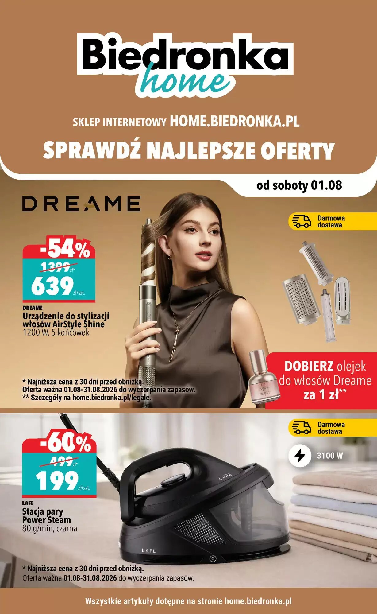 Gazetka promocyjna Biedronka ważna od 01.08.2026 - Strona 1.