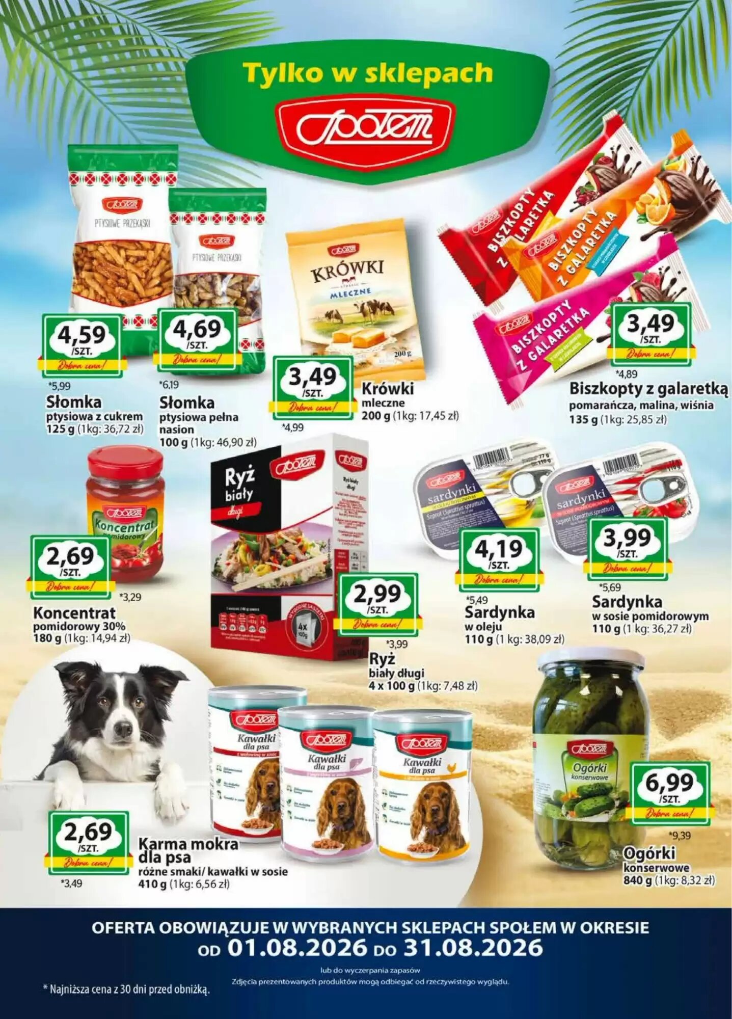 Gazetka promocyjna Społem  ważna od 01.08.2026 - Strona 2.