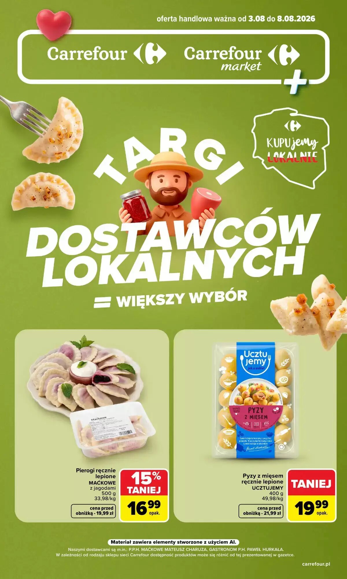 Gazetka promocyjna Carrefour Market ważna od 03.08.2026 - Strona 1.