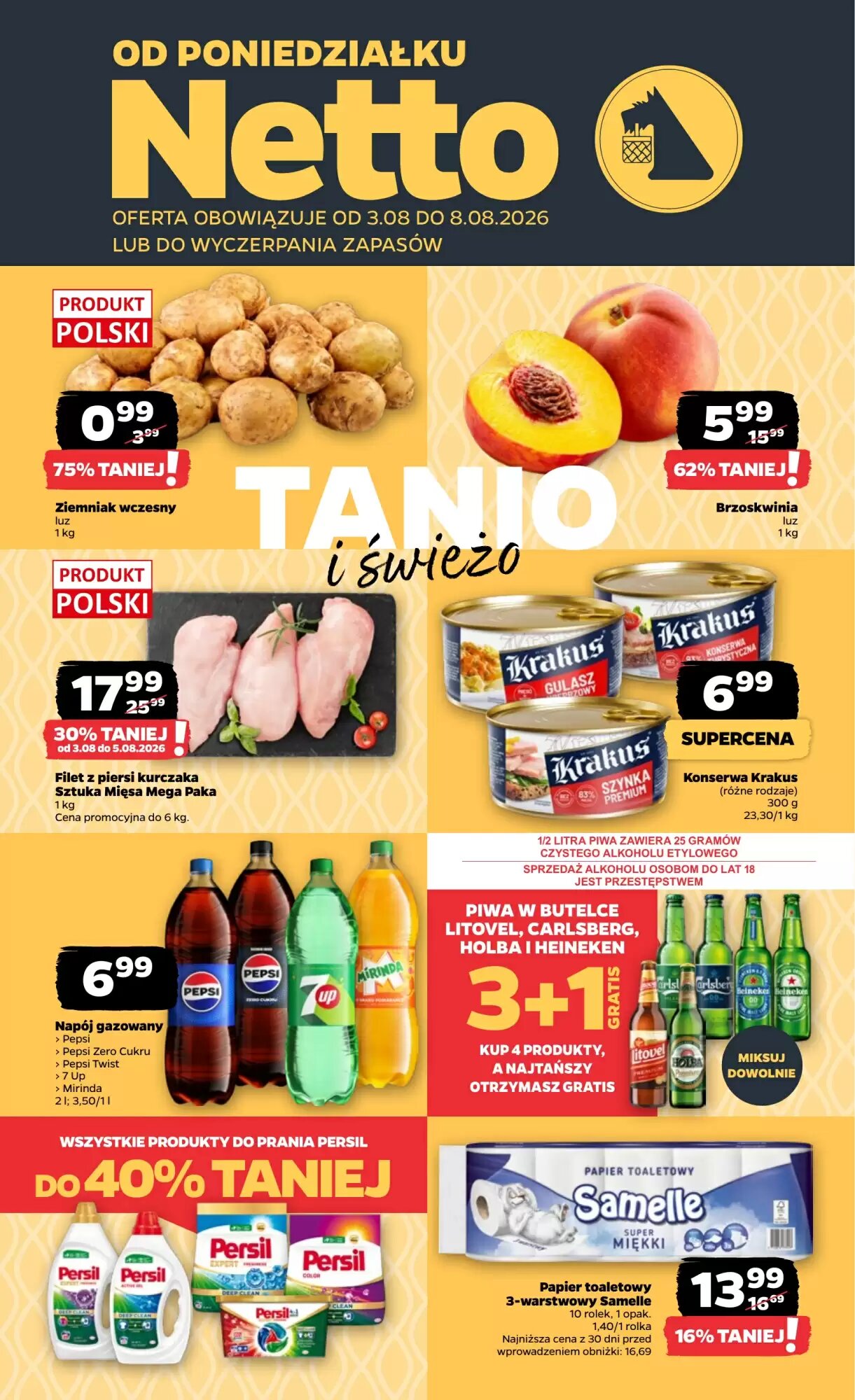 Gazetka promocyjna Netto ważna od 03.08.2026 - Strona 1.