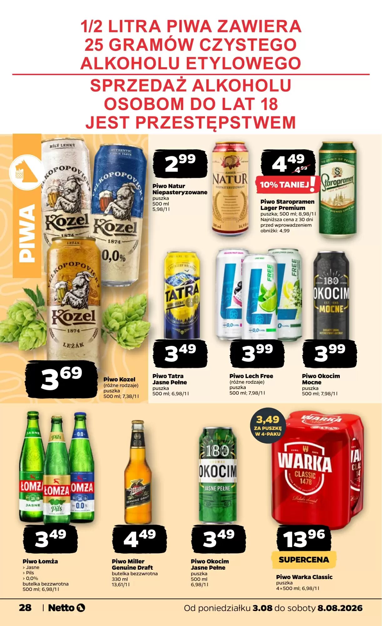 Gazetka promocyjna Netto  ważna od 03.08.2026 - Strona 28.