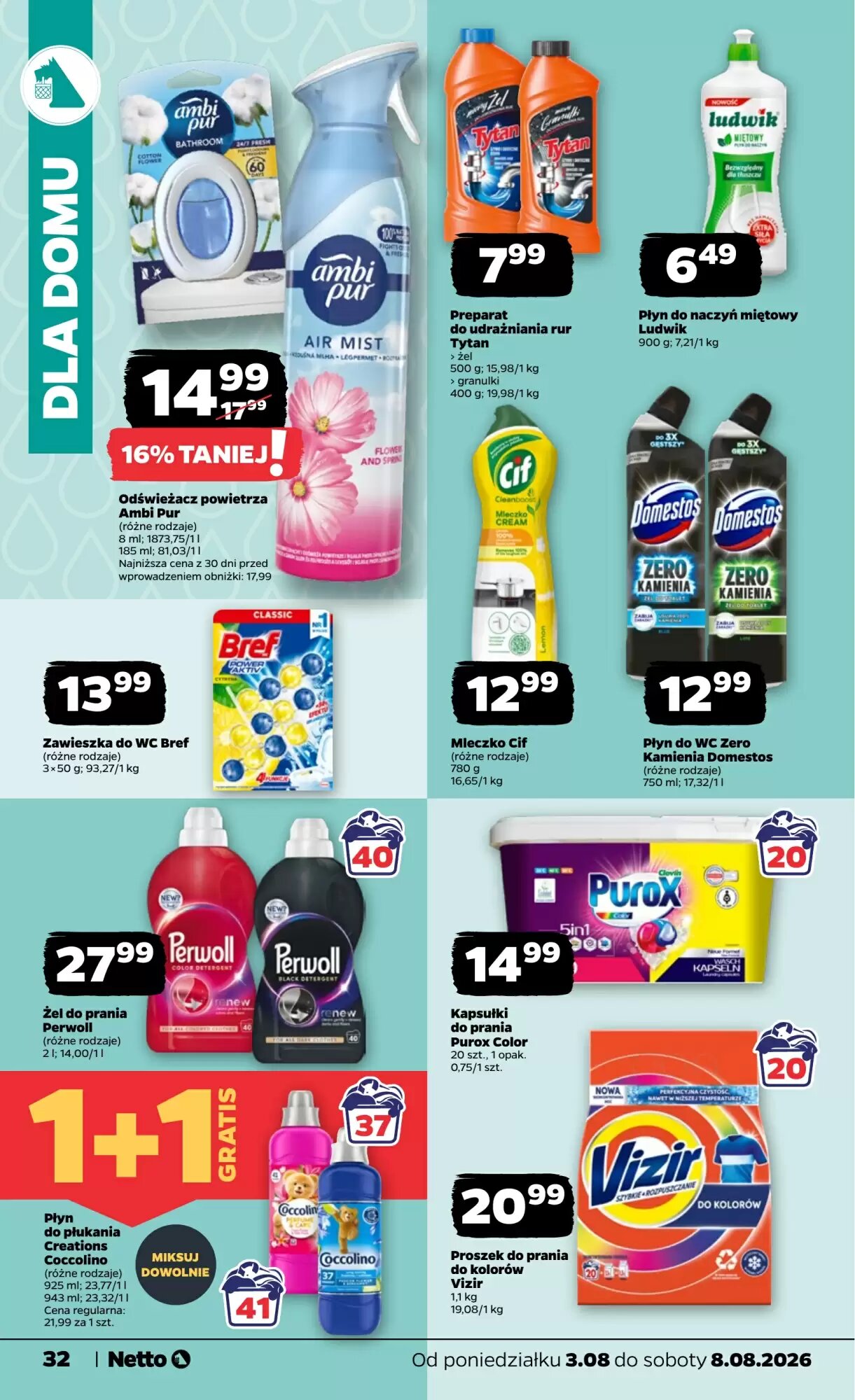 Gazetka promocyjna Netto  ważna od 03.08.2026 - Strona 32.