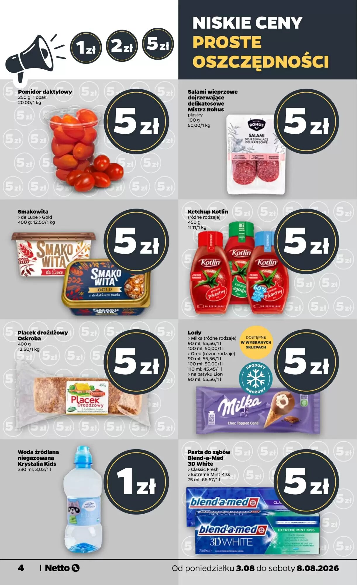 Gazetka promocyjna Netto  ważna od 03.08.2026 - Strona 4.
