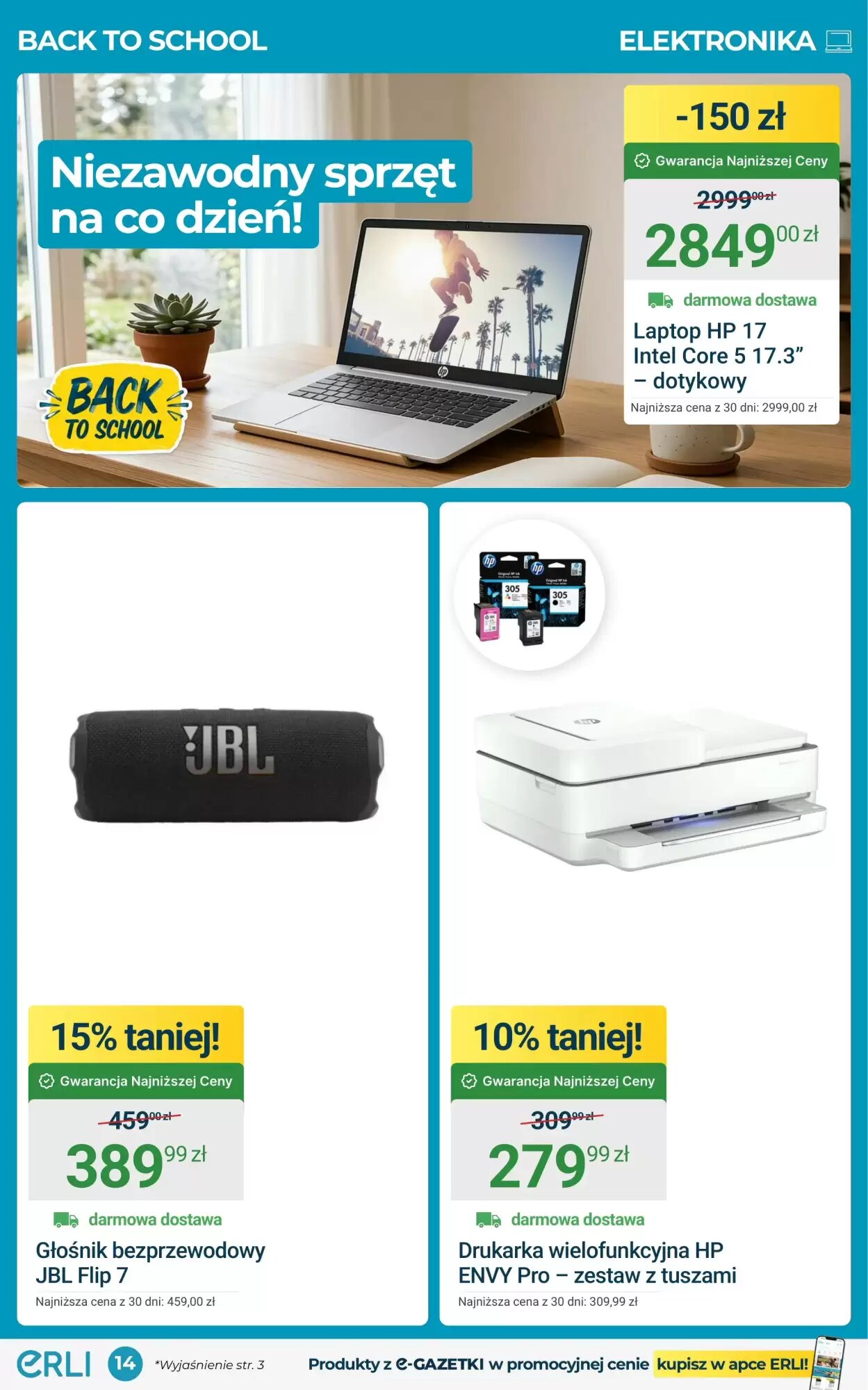 Gazetka promocyjna ERLI  ważna od 03.08.2026 - Strona 14.