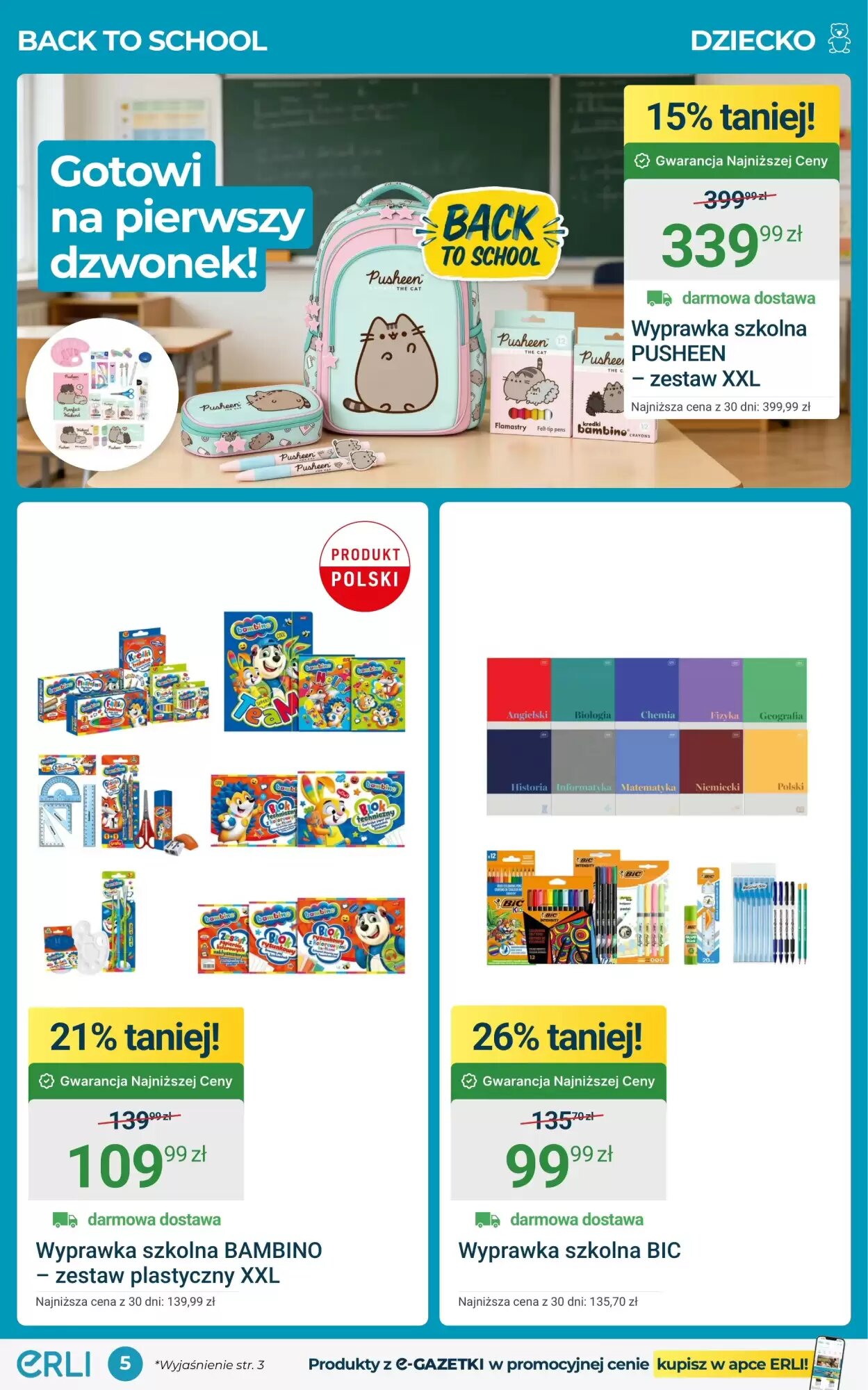 Gazetka promocyjna ERLI  ważna od 03.08.2026 - Strona 5.