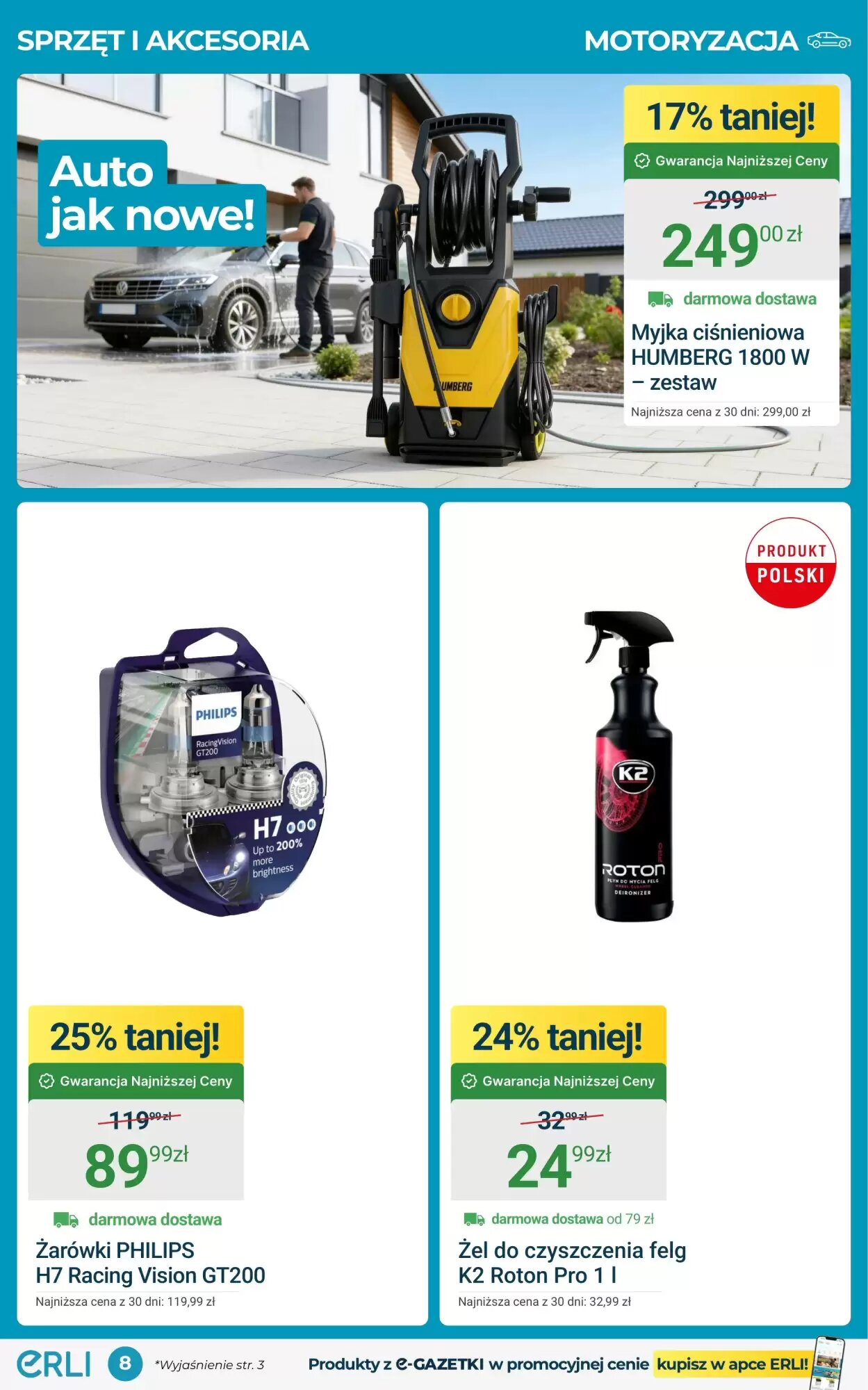 Gazetka promocyjna ERLI  ważna od 03.08.2026 - Strona 8.