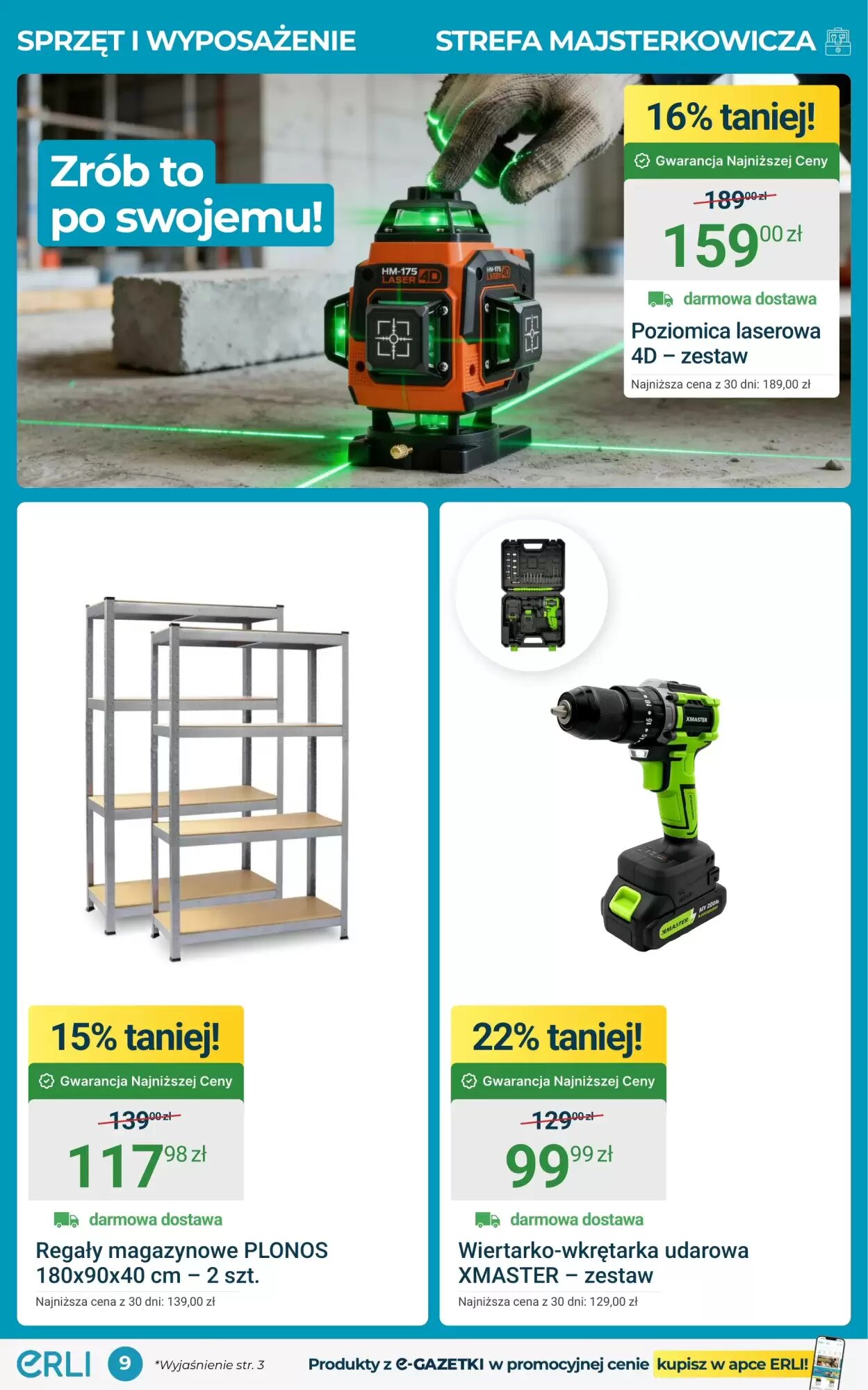 Gazetka promocyjna ERLI  ważna od 03.08.2026 - Strona 9.