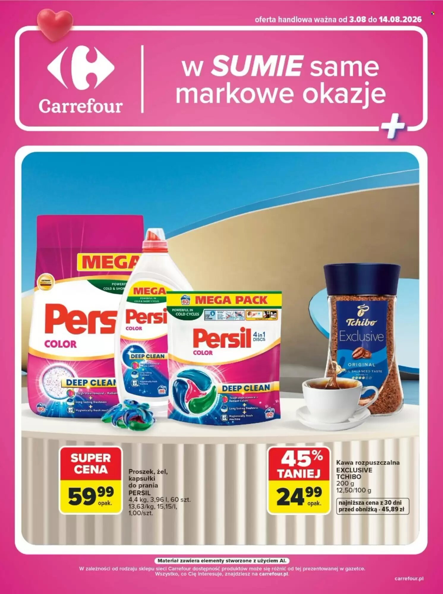 Gazetka promocyjna Carrefour  ważna od 03.08.2026 - Strona 1.