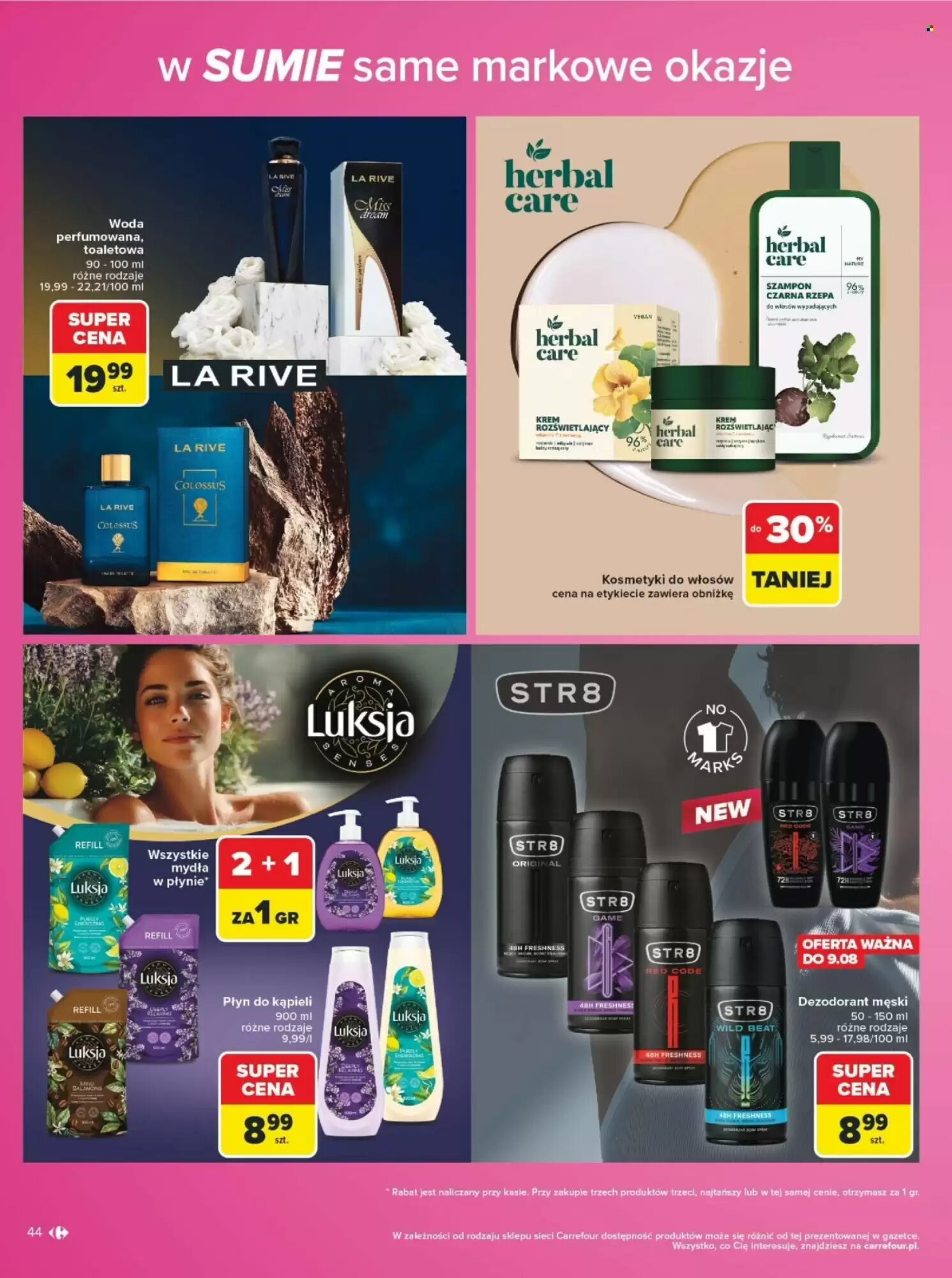 Gazetka promocyjna Carrefour  ważna od 03.08.2026 - Strona 44.