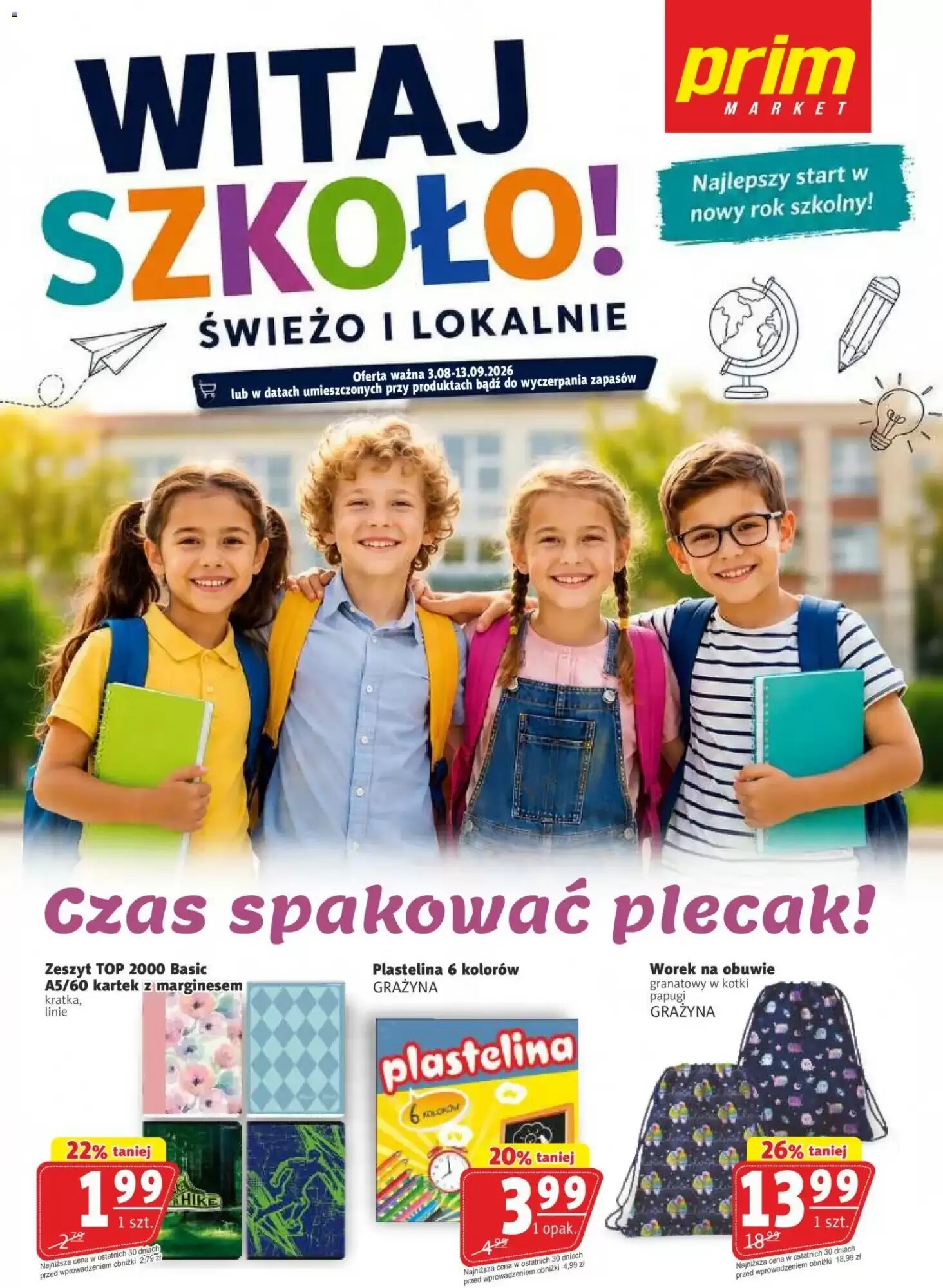 Gazetka promocyjna Prim Market  ważna od 03.08.2026 - Strona 1.