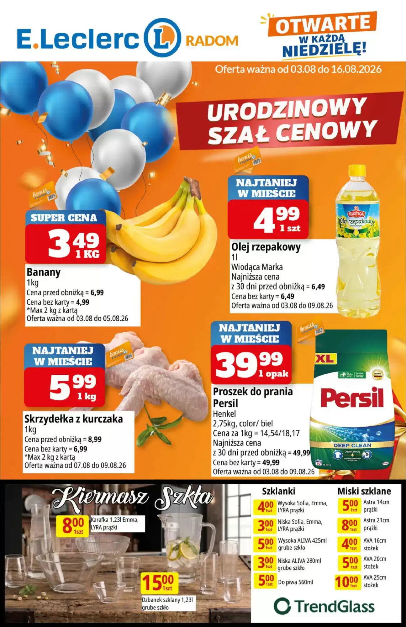 Gazetka promocyjna E.Leclerc  ważna od 03.08.2026 - Strona 1.