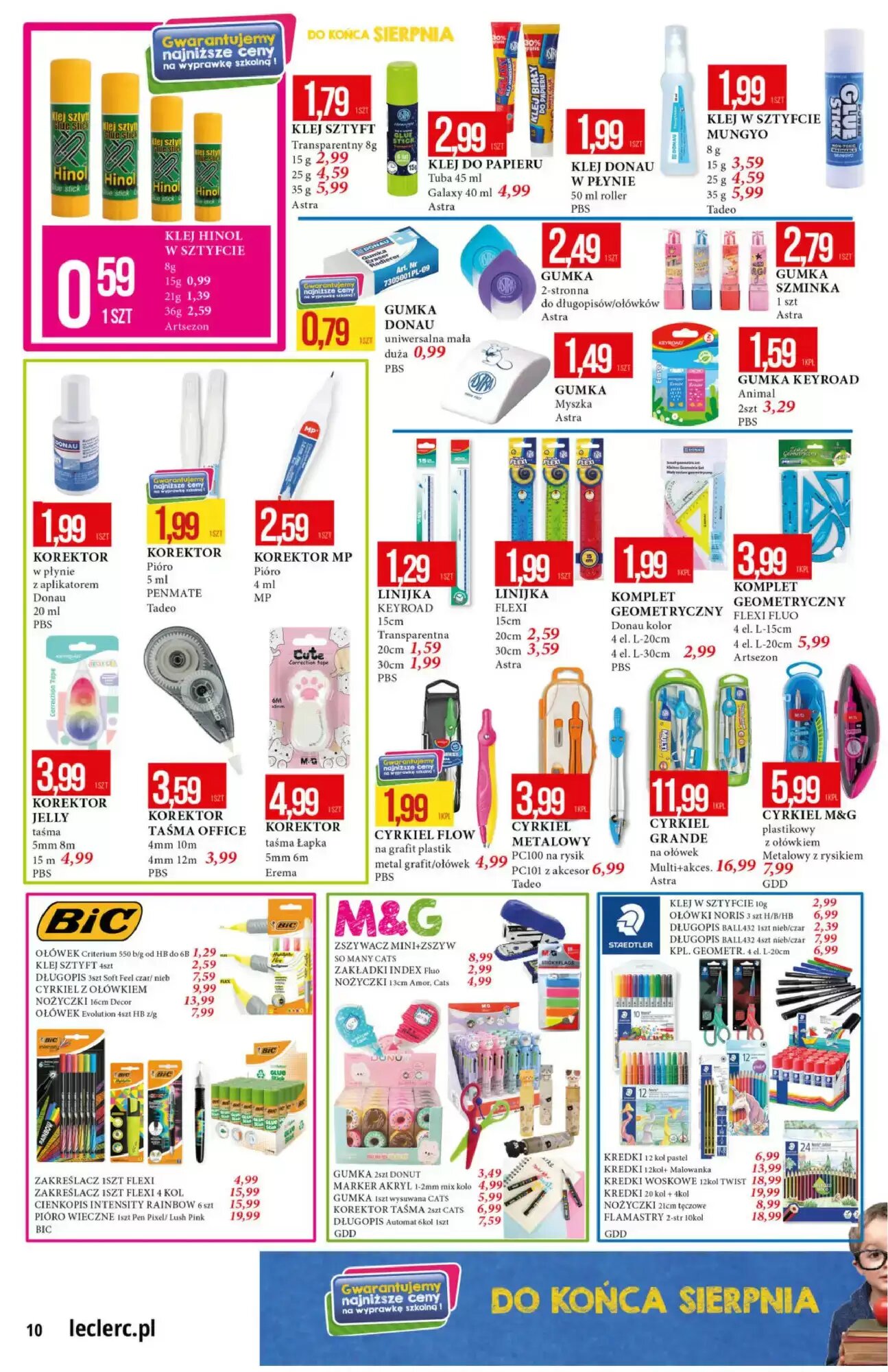 Gazetka promocyjna E.Leclerc  ważna od 03.08.2026 - Strona 10.