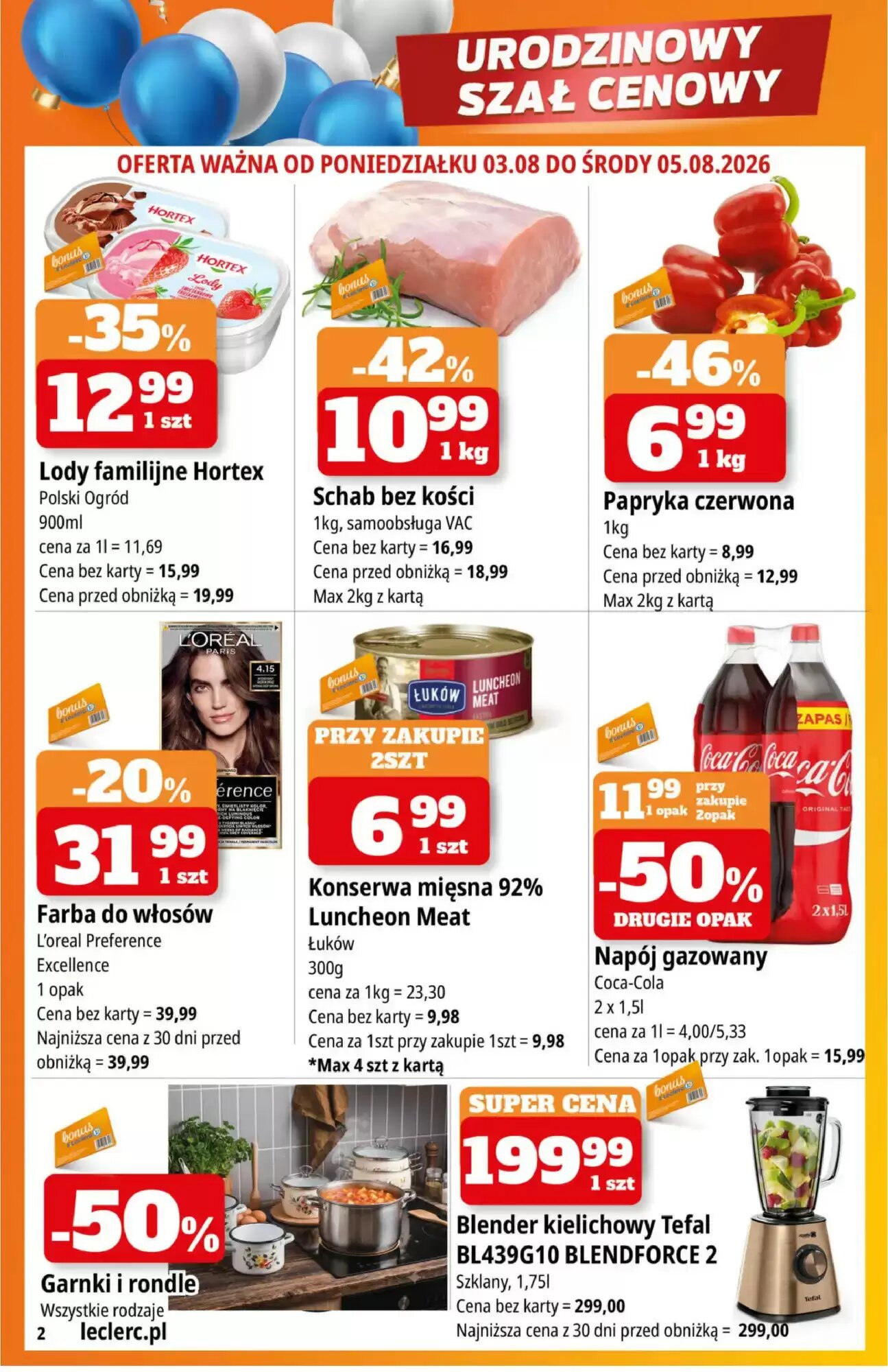 Gazetka promocyjna E.Leclerc  ważna od 03.08.2026 - Strona 2.
