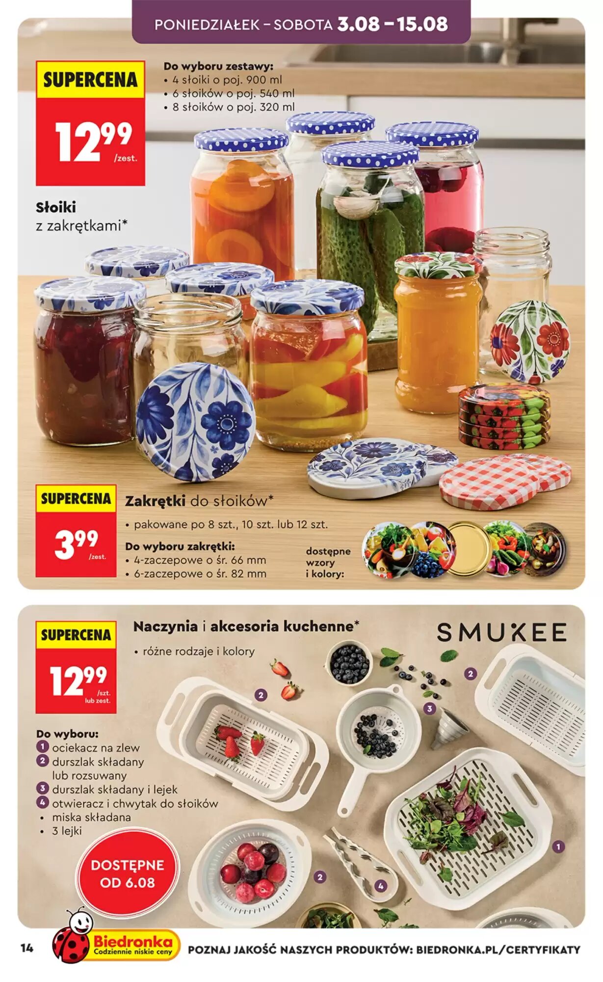 Gazetka promocyjna Biedronka  ważna od 03.08.2026 - Strona 14.