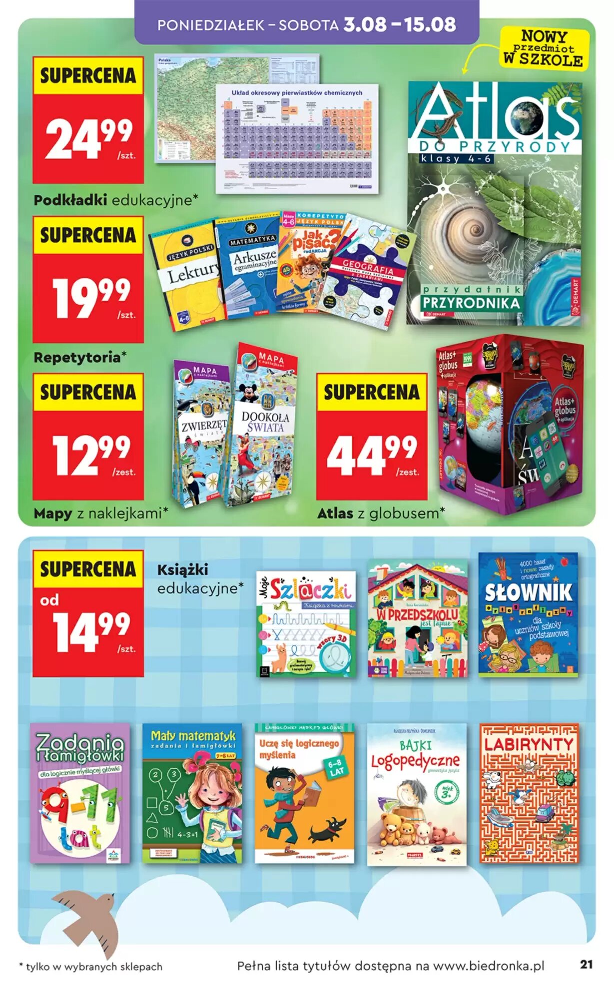 Gazetka promocyjna Biedronka  ważna od 03.08.2026 - Strona 21.