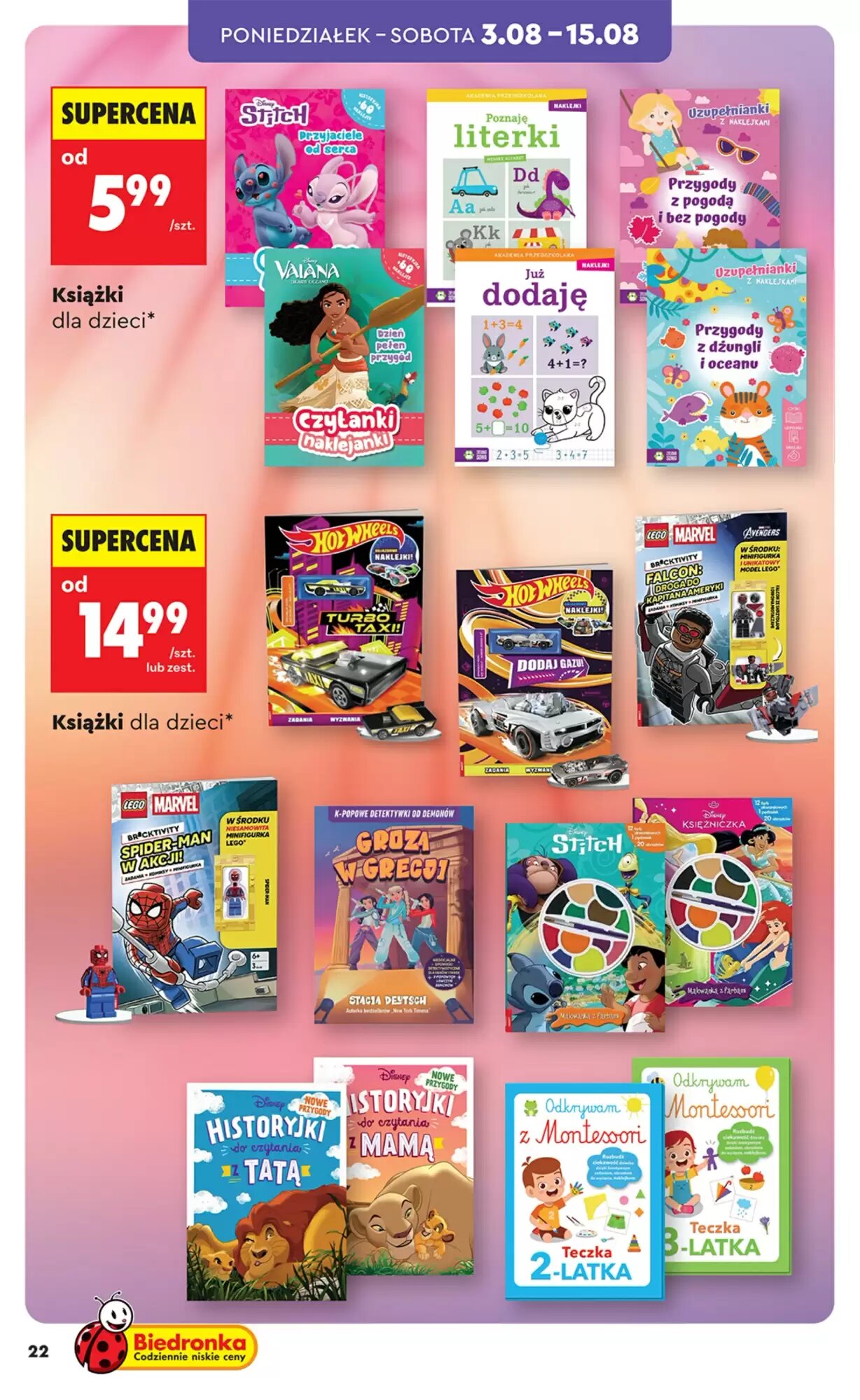 Gazetka promocyjna Biedronka  ważna od 03.08.2026 - Strona 22.