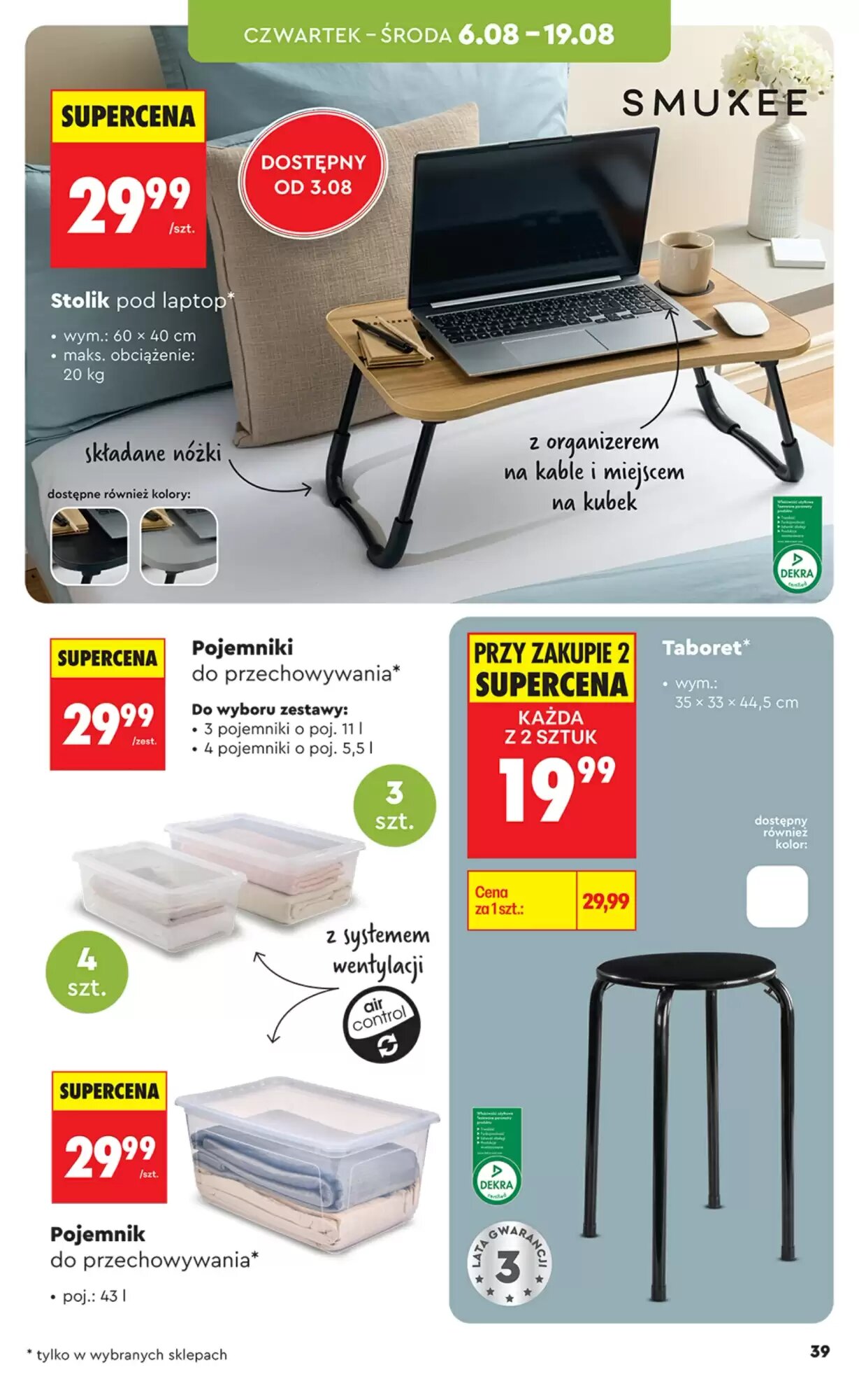 Gazetka promocyjna Biedronka  ważna od 03.08.2026 - Strona 39.