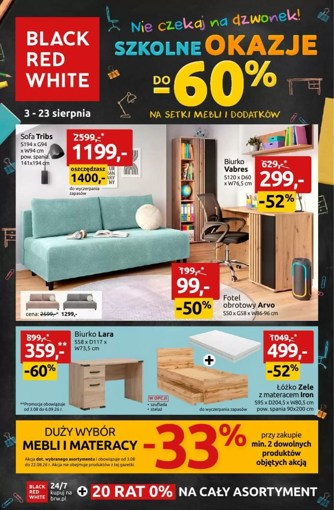 Gazetka promocyjna Black Red White ważna od 03.08.2026 - Strona 1.