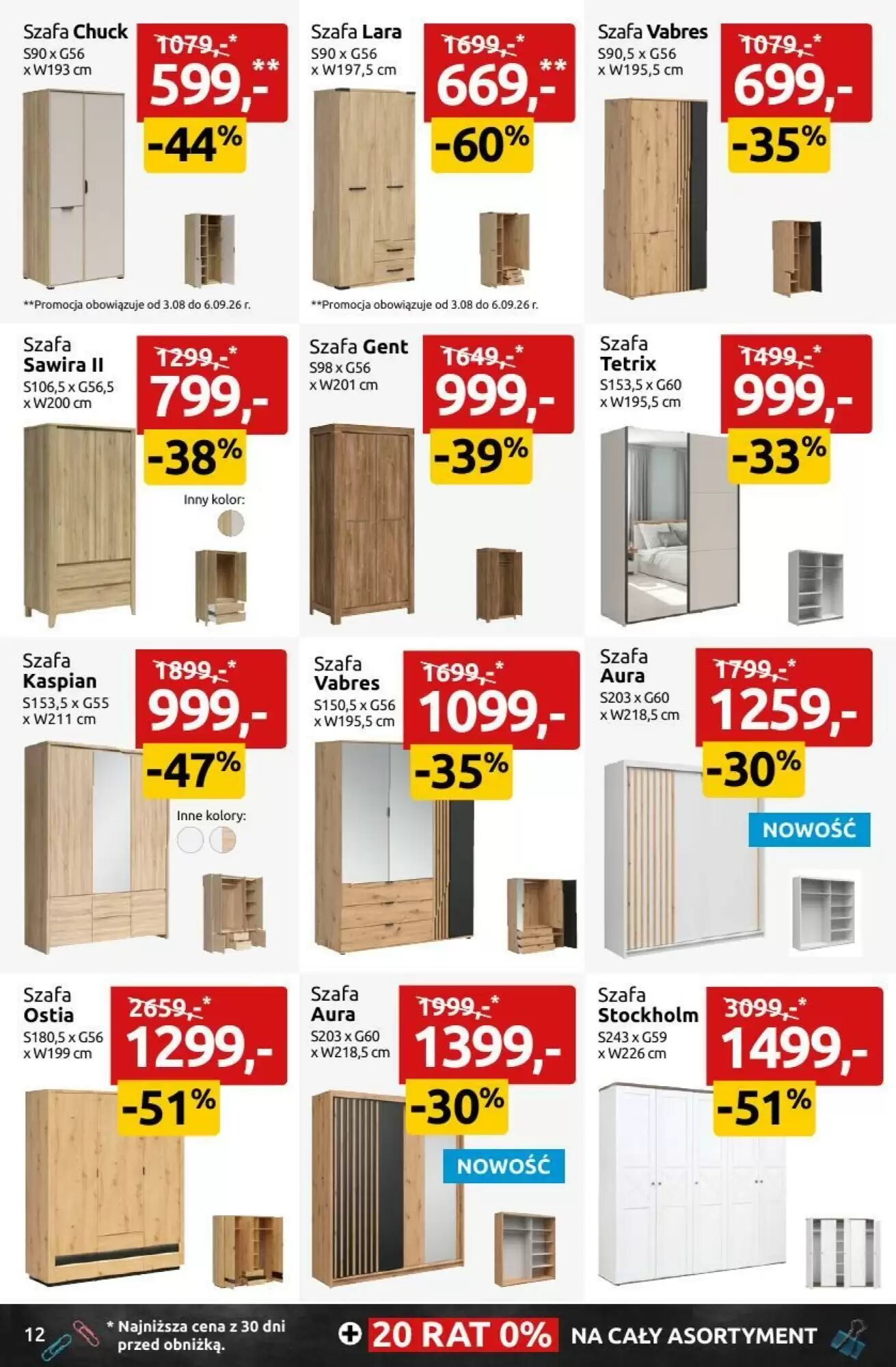 Gazetka promocyjna Black Red White  ważna od 03.08.2026 - Strona 12.