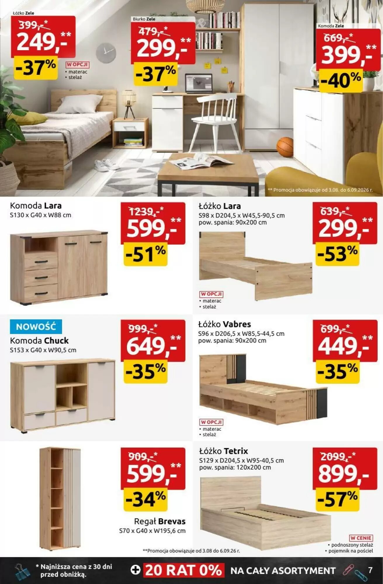 Gazetka promocyjna Black Red White  ważna od 03.08.2026 - Strona 7.