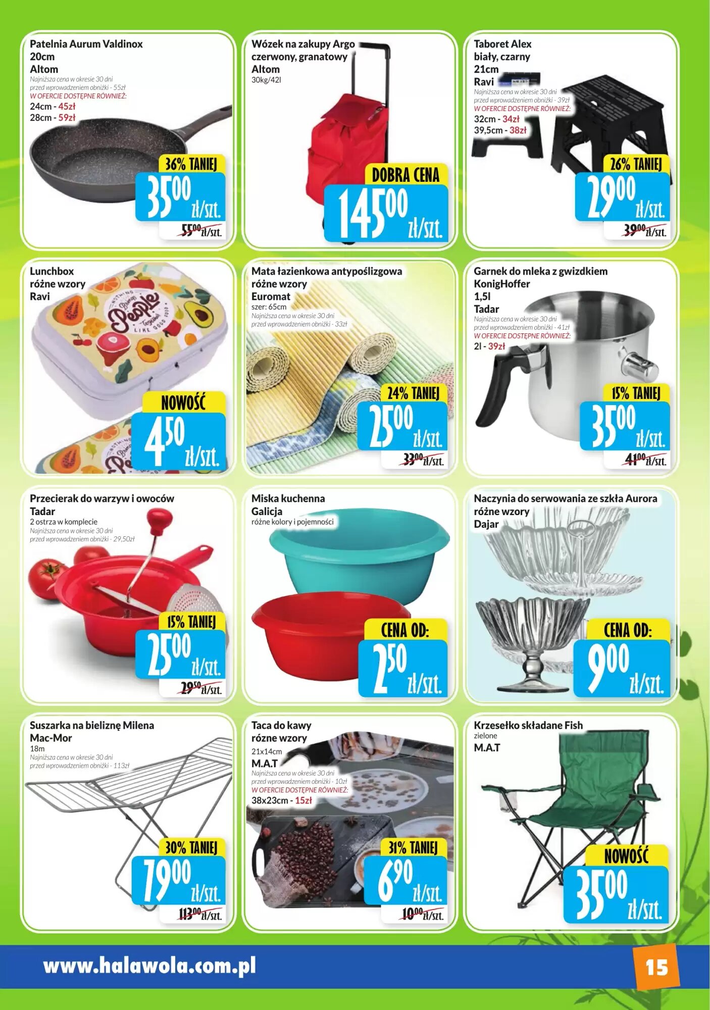 Gazetka promocyjna Hala Wola  ważna od 03.08.2026 - Strona 15.