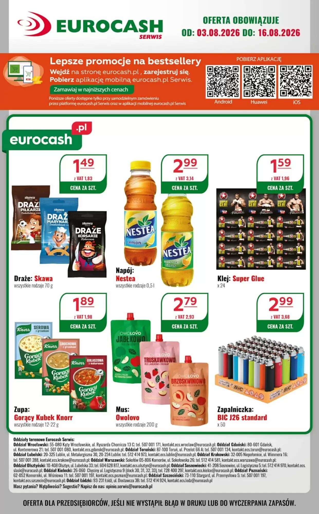 Gazetka promocyjna Eurocash  ważna od 03.08.2026 - Strona 20.