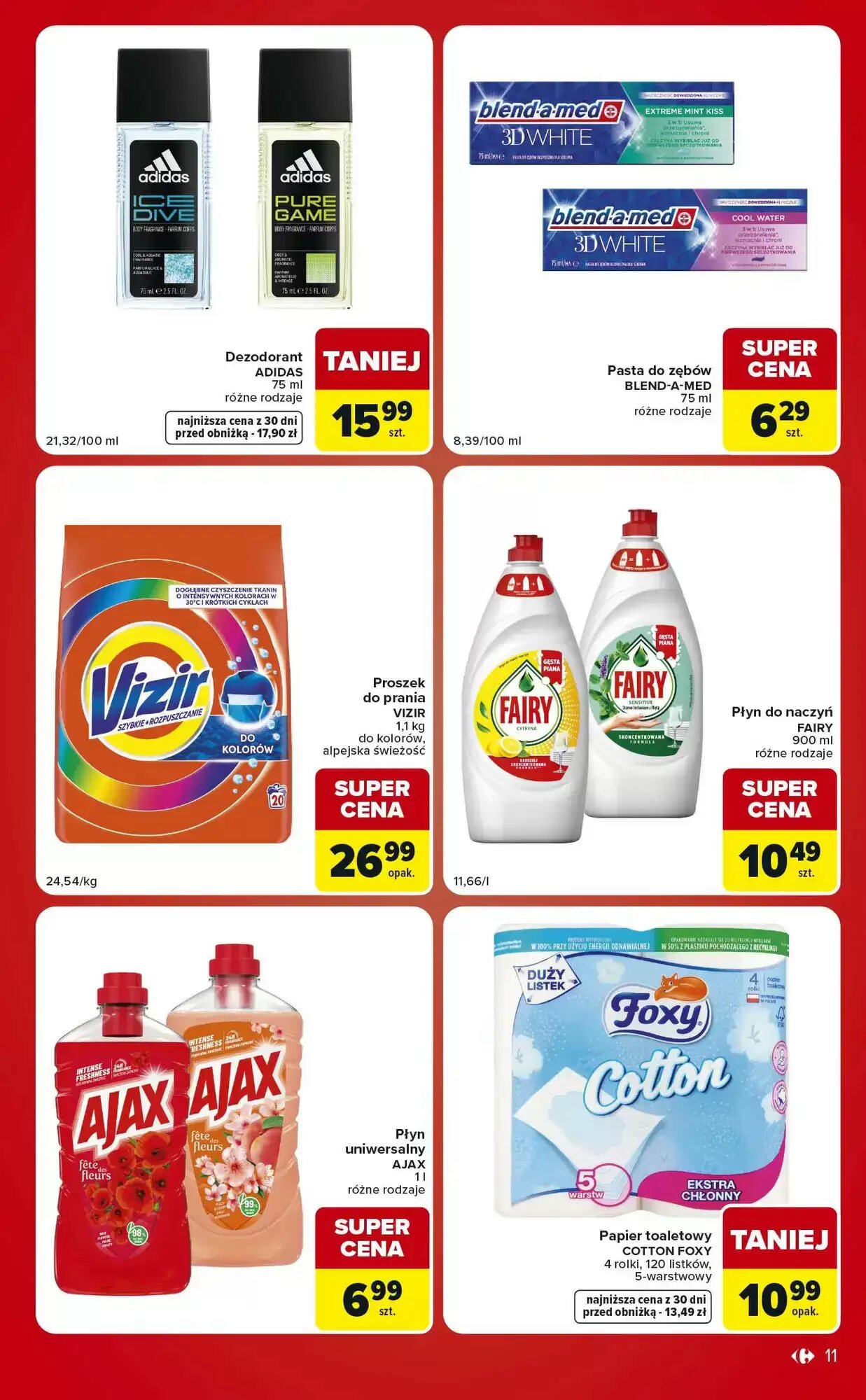 Gazetka promocyjna Carrefour Market  ważna od 04.08.2026 - Strona 11.
