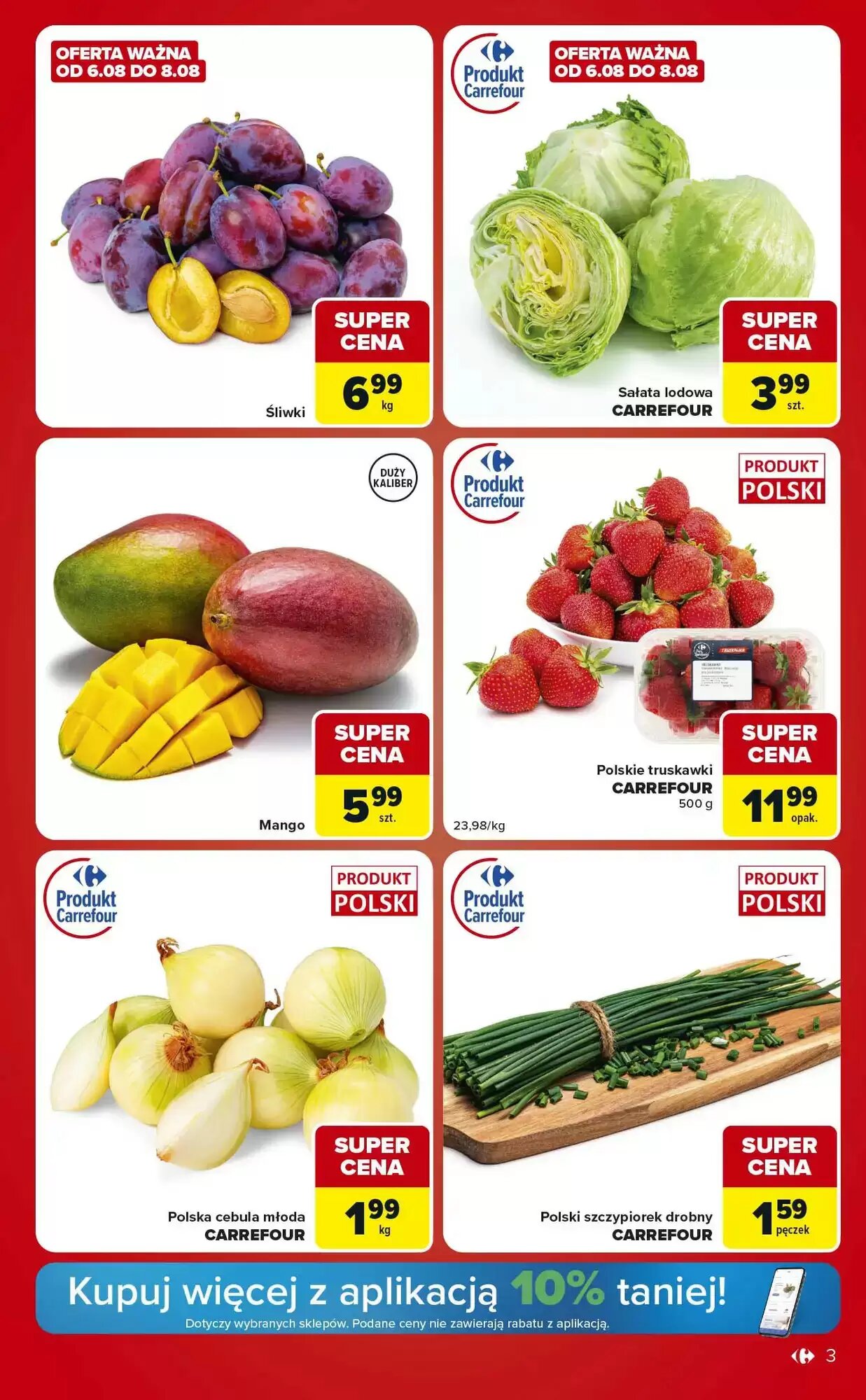 Gazetka promocyjna Carrefour Market  ważna od 04.08.2026 - Strona 3.