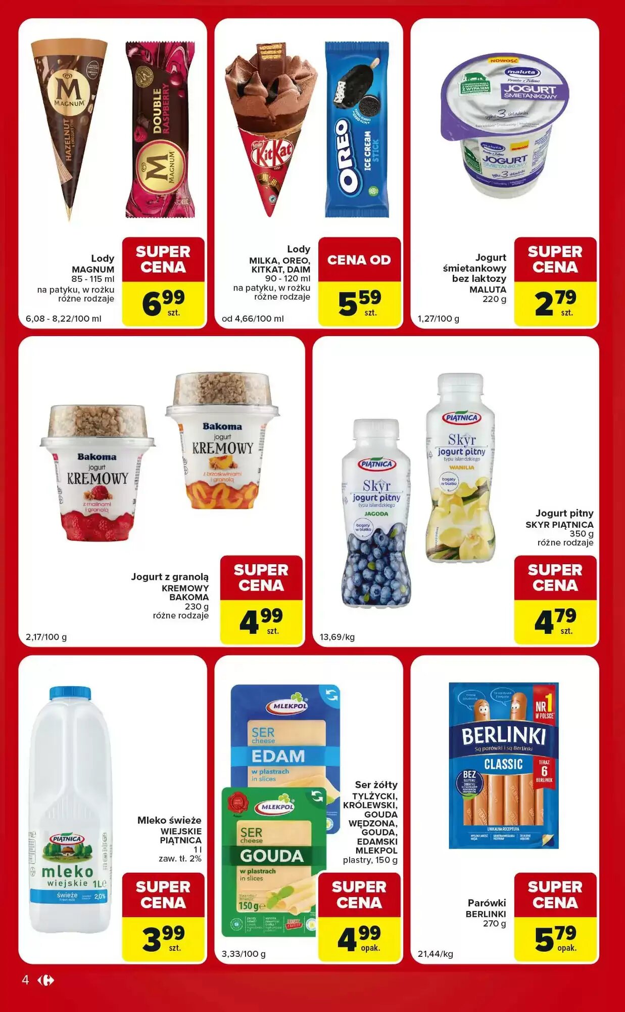 Gazetka promocyjna Carrefour Market  ważna od 04.08.2026 - Strona 4.