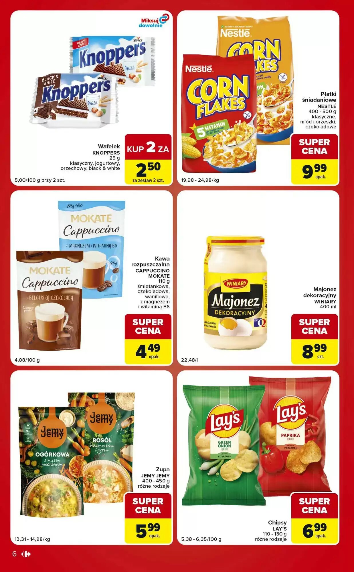 Gazetka promocyjna Carrefour Market  ważna od 04.08.2026 - Strona 6.