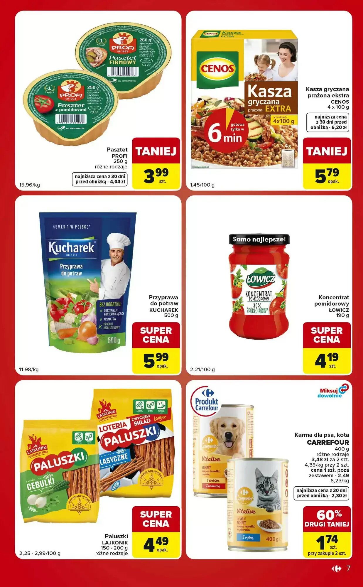 Gazetka promocyjna Carrefour Market  ważna od 04.08.2026 - Strona 7.