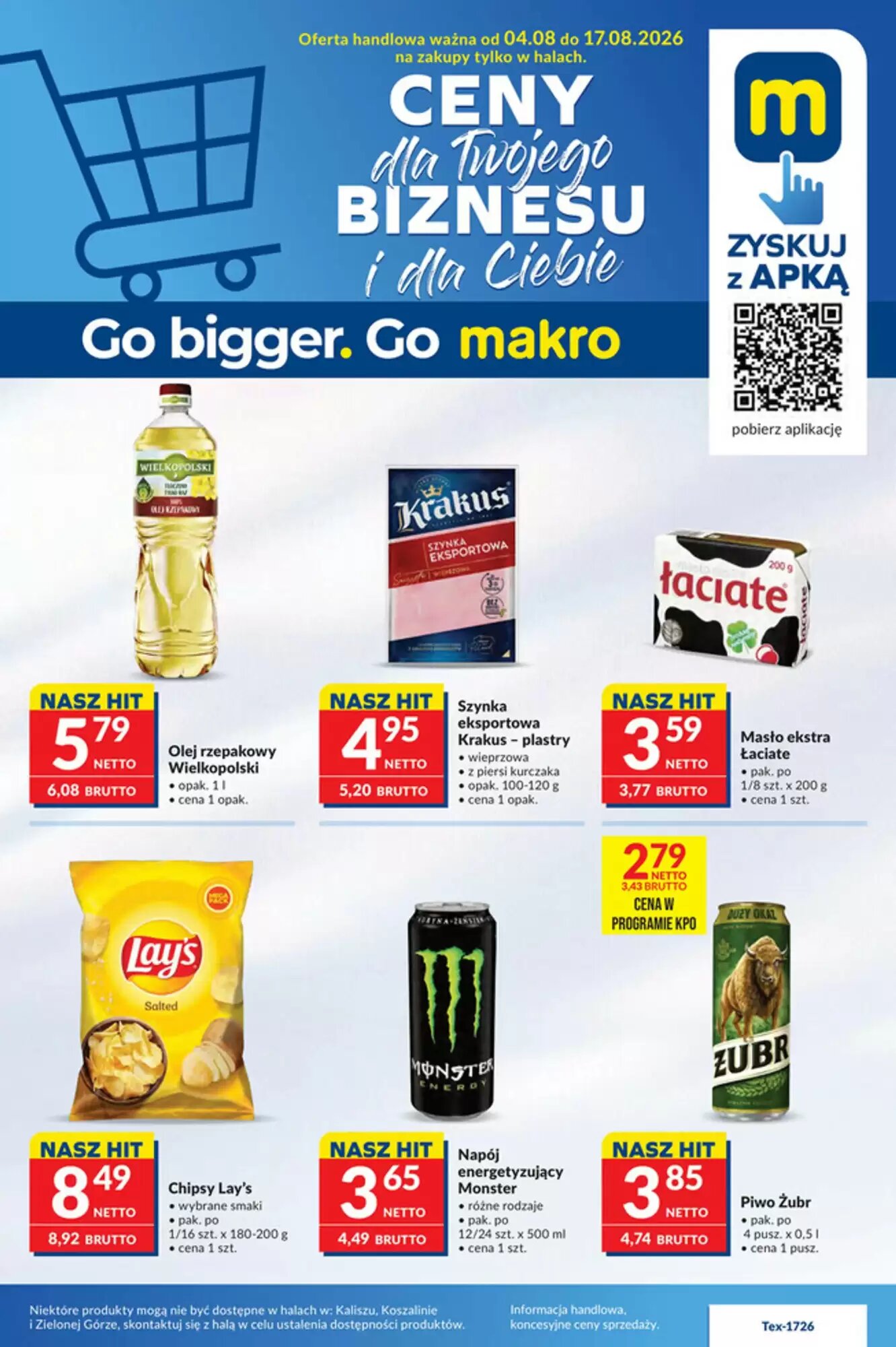 Gazetka promocyjna Makro ważna od 04.08.2026 - Strona 1.