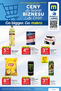 Gazetka promocyjna Makro  ważna od 04.08.2026