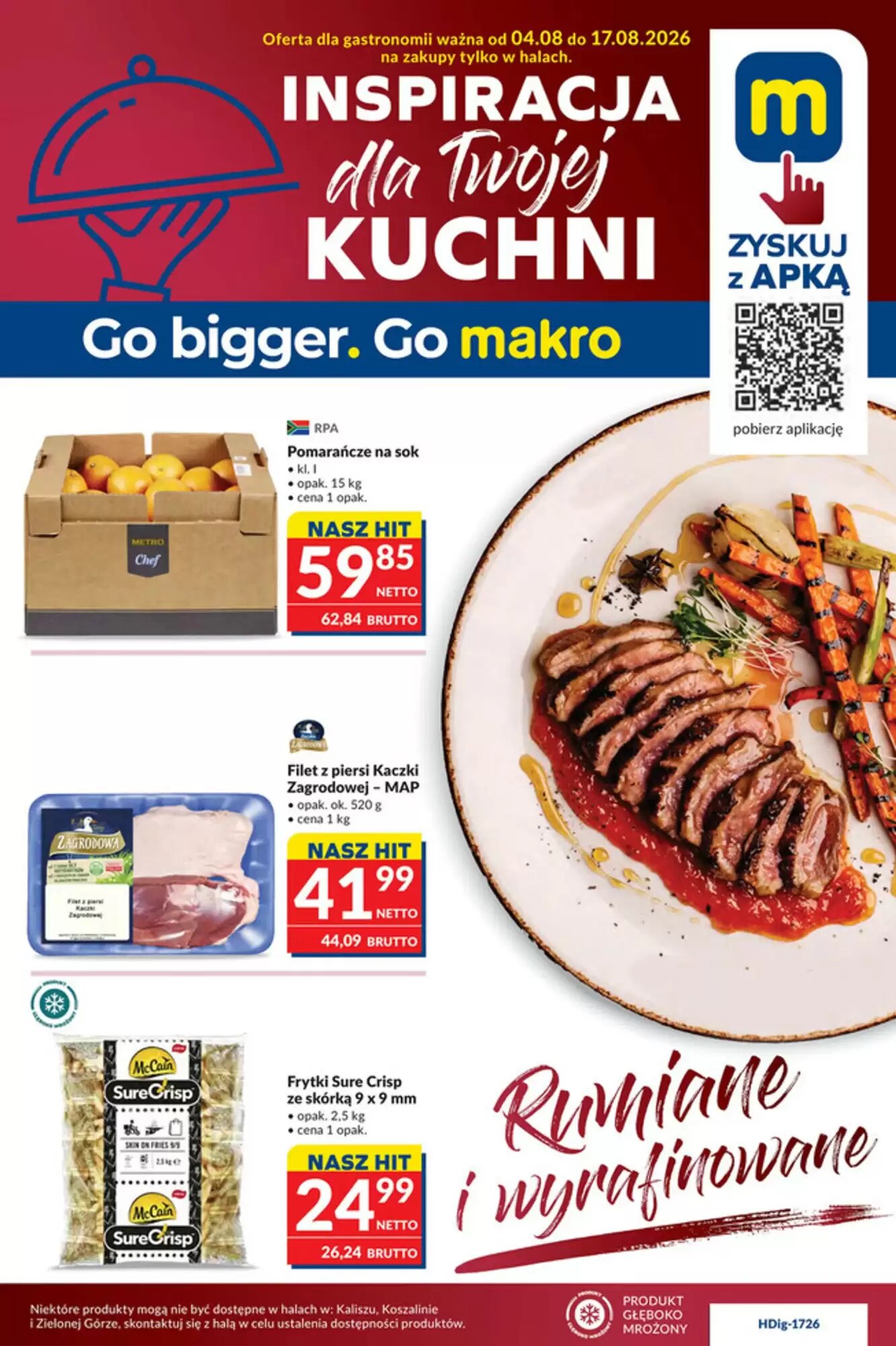 Gazetka promocyjna Makro ważna od 04.08.2026 - Strona 1.
