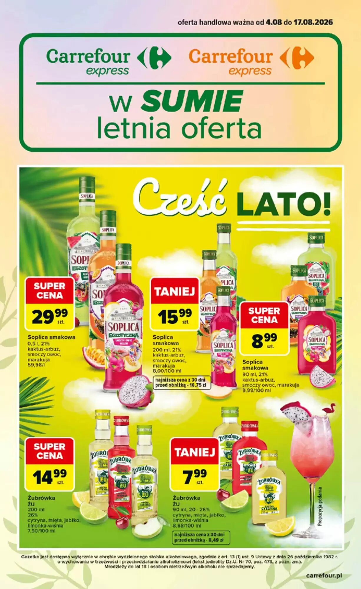 Gazetka promocyjna Carrefour Express ważna od 04.08.2026 - Strona 1.