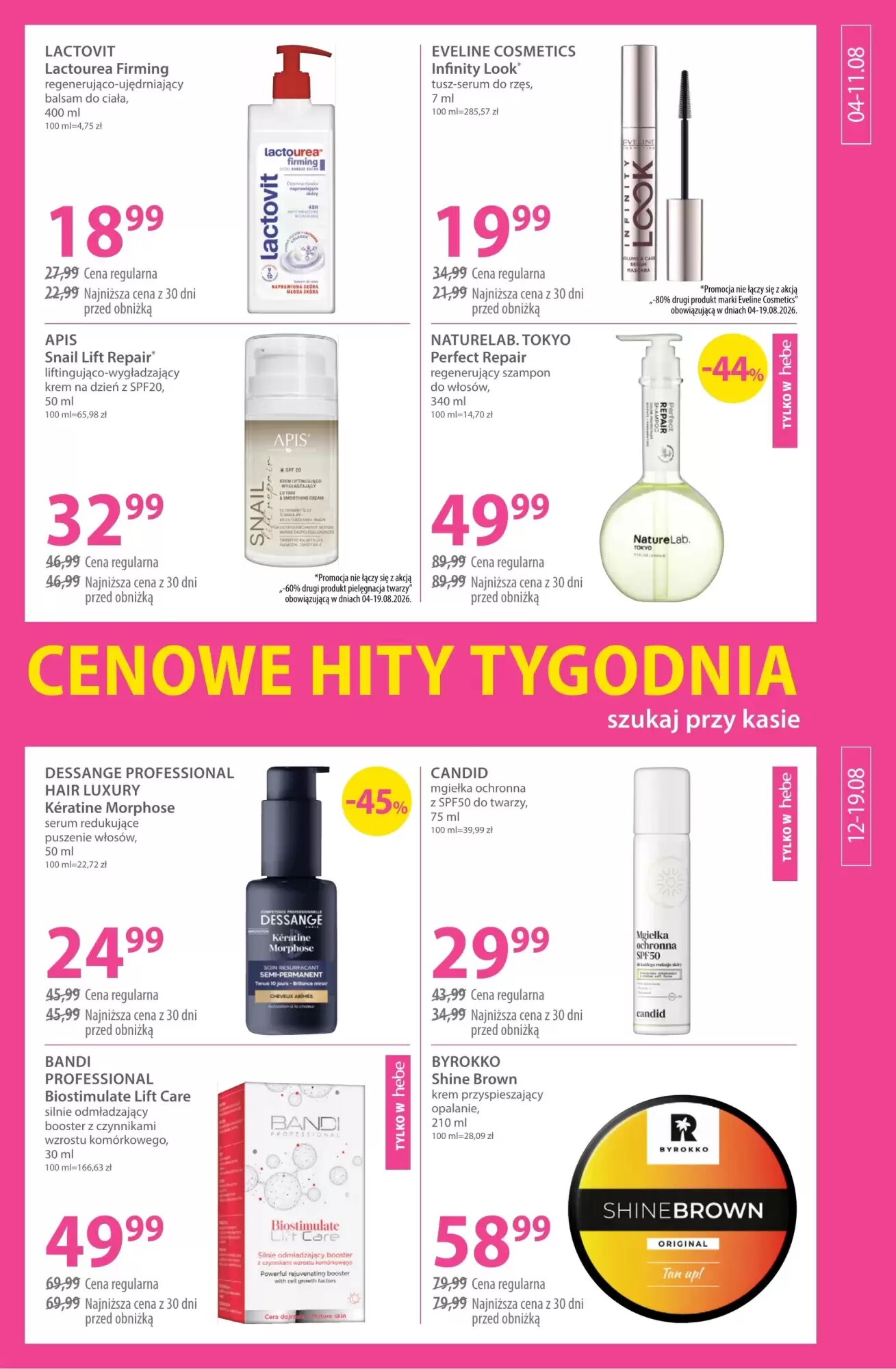 Gazetka promocyjna Hebe  ważna od 04.08.2026 - Strona 11.