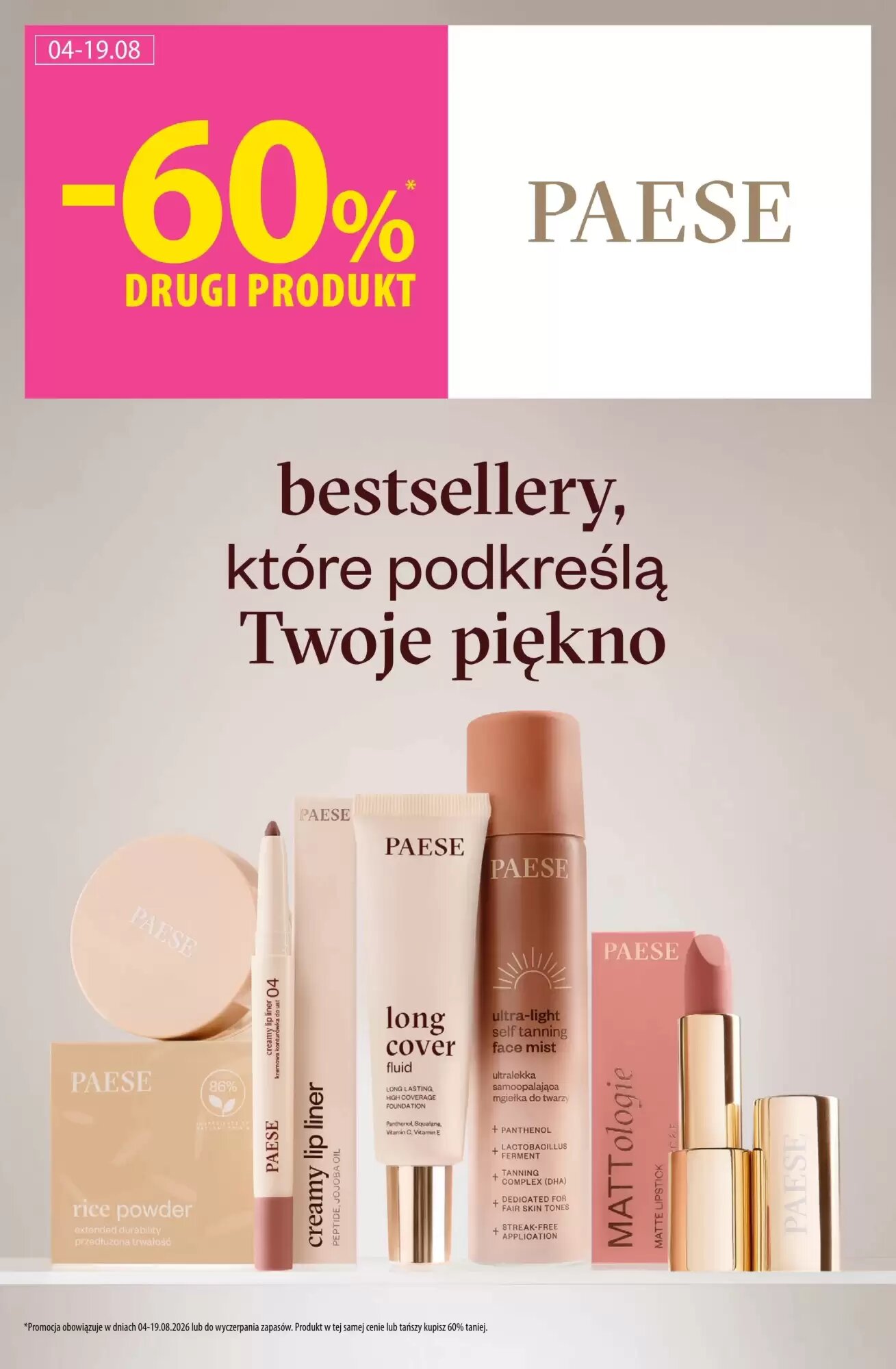 Gazetka promocyjna Hebe  ważna od 04.08.2026 - Strona 16.